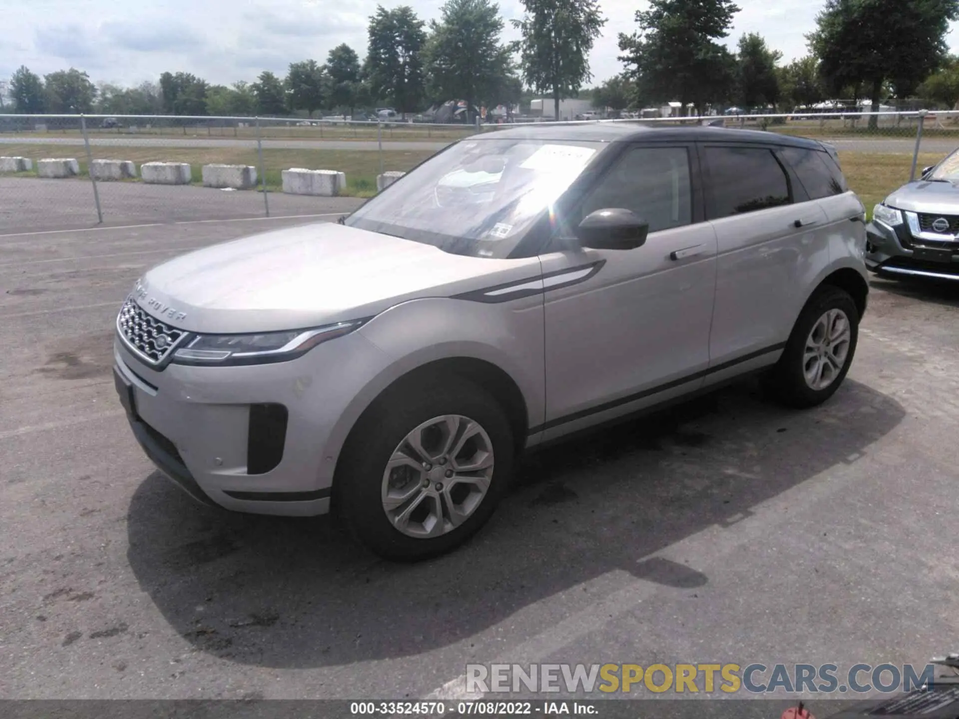 2 fotografías del automóvil dañado SALZJ2FX5MH124091 LAND ROVER RANGE ROVER EVOQUE 2021