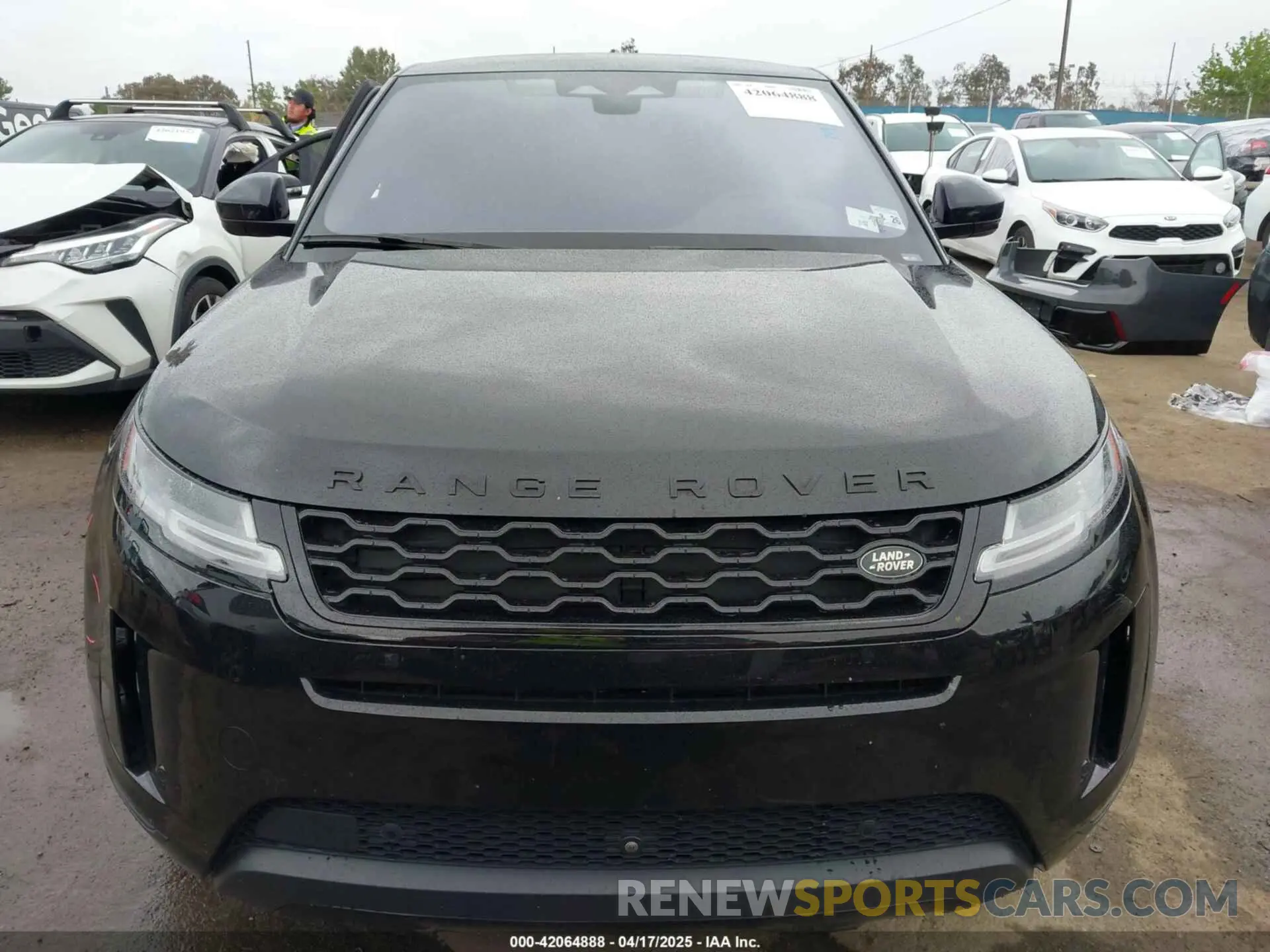 12 fotografías del automóvil dañado SALZJ2FX7MH152149 LAND ROVER RANGE ROVER EVOQUE 2021