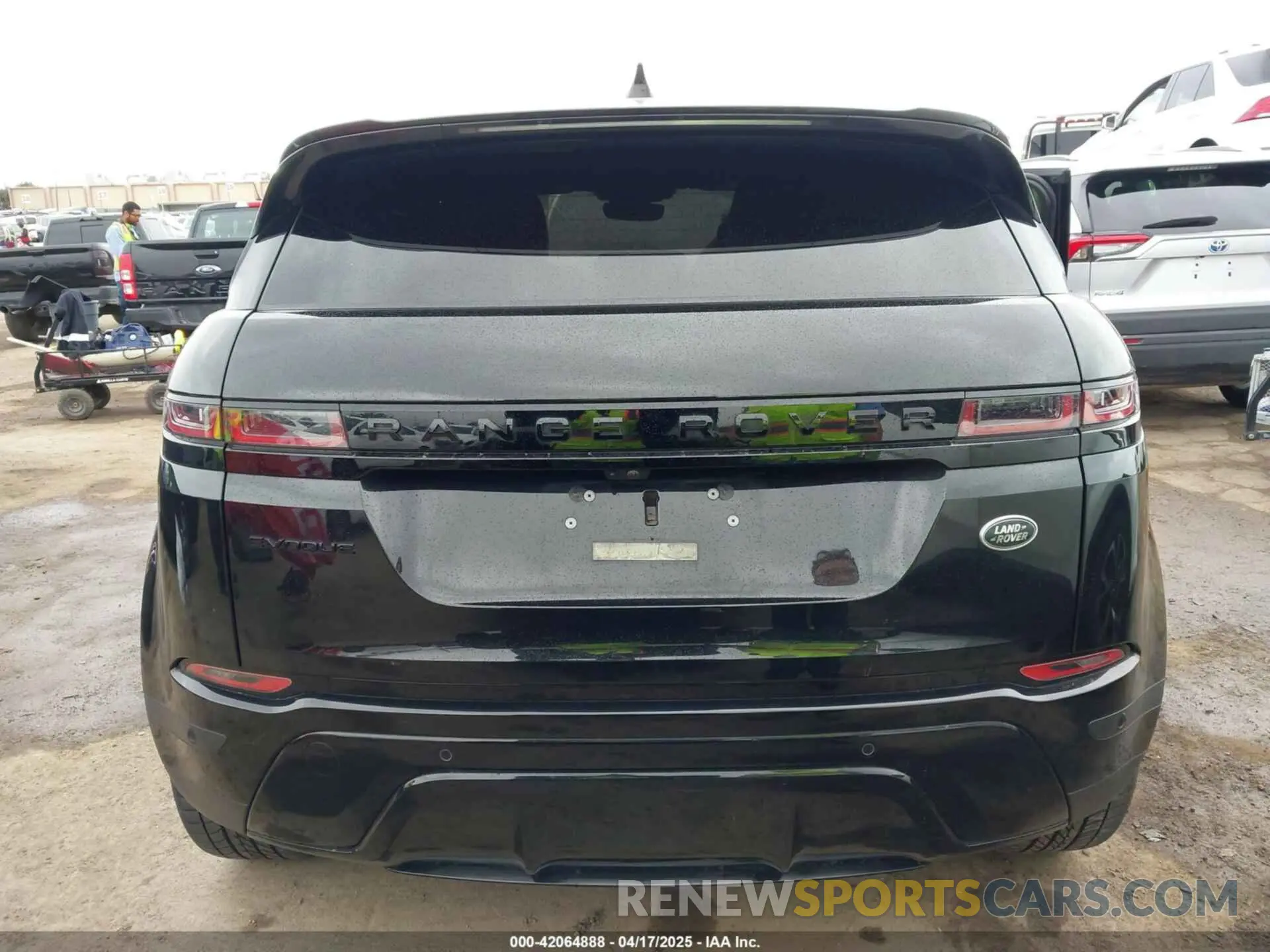 16 fotografías del automóvil dañado SALZJ2FX7MH152149 LAND ROVER RANGE ROVER EVOQUE 2021