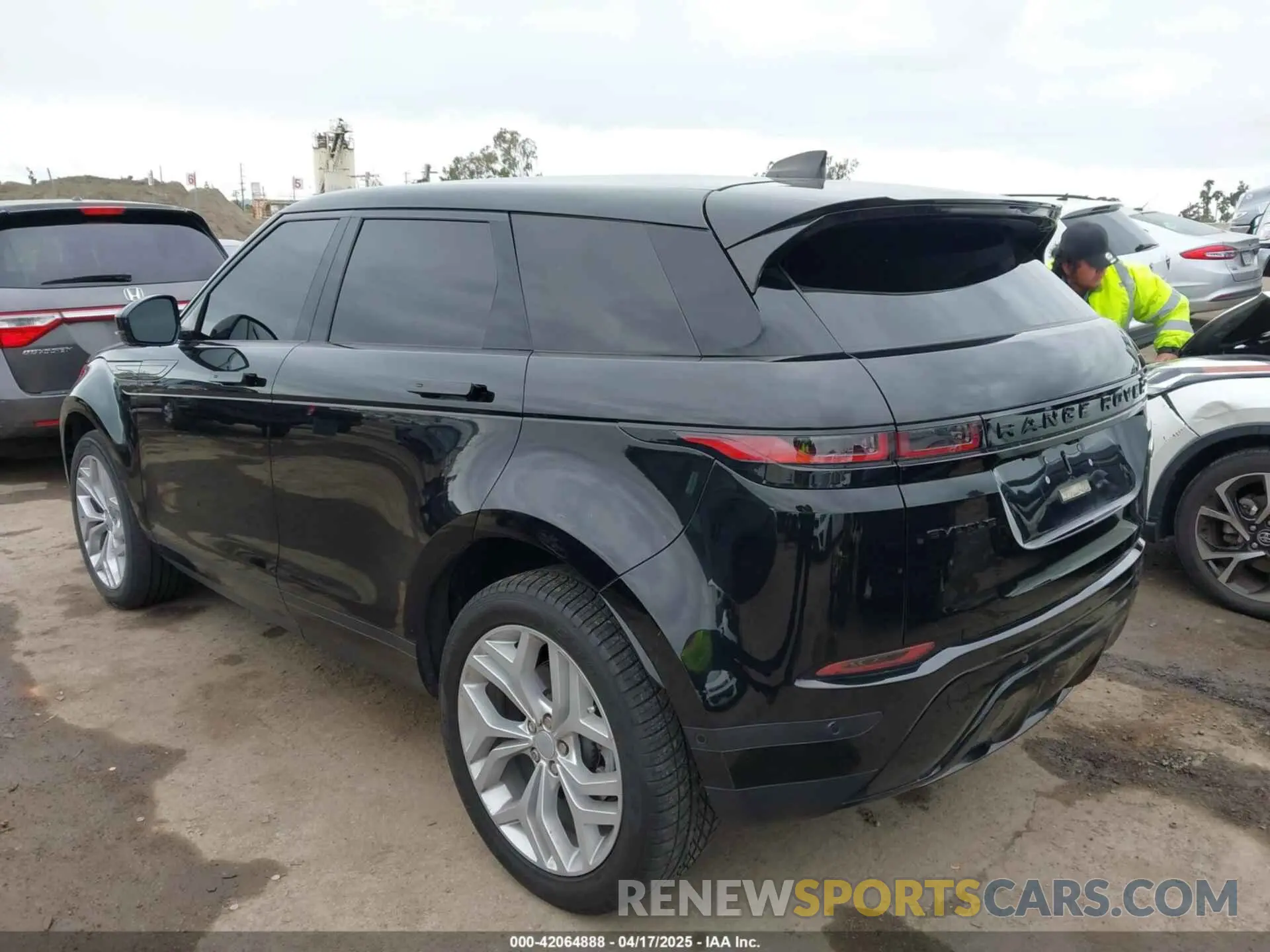 3 fotografías del automóvil dañado SALZJ2FX7MH152149 LAND ROVER RANGE ROVER EVOQUE 2021