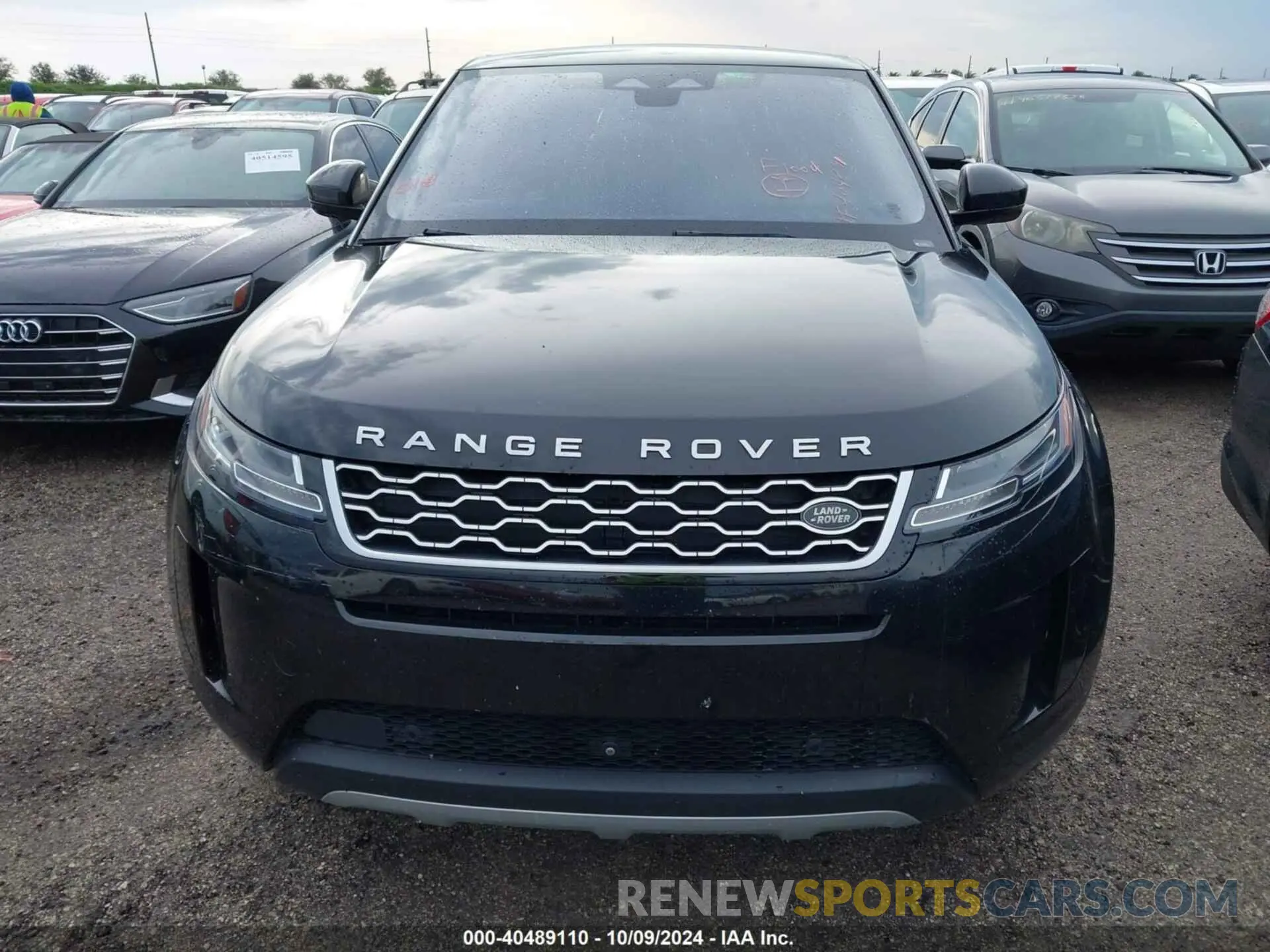 12 fotografías del automóvil dañado SALZJ2FX9MH136485 LAND ROVER RANGE ROVER EVOQUE 2021