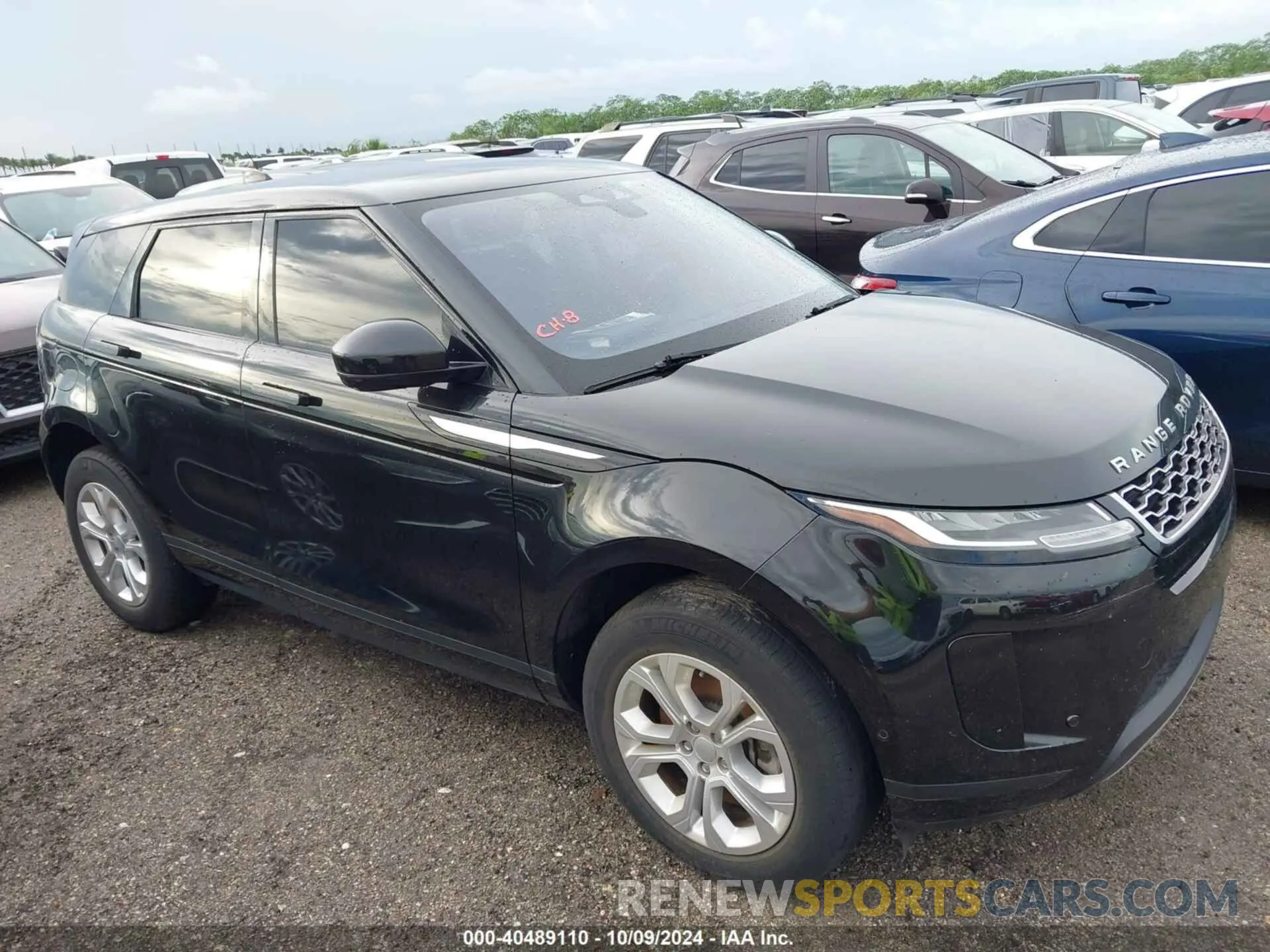 13 fotografías del automóvil dañado SALZJ2FX9MH136485 LAND ROVER RANGE ROVER EVOQUE 2021