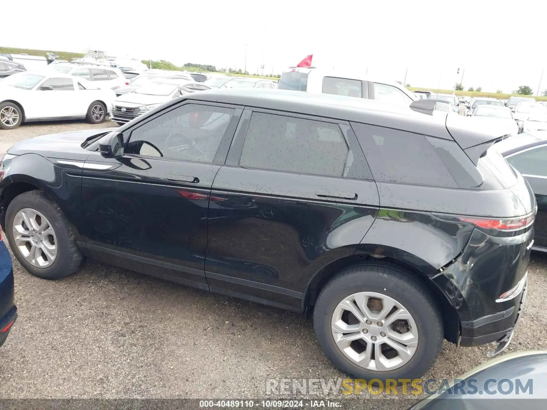 14 fotografías del automóvil dañado SALZJ2FX9MH136485 LAND ROVER RANGE ROVER EVOQUE 2021