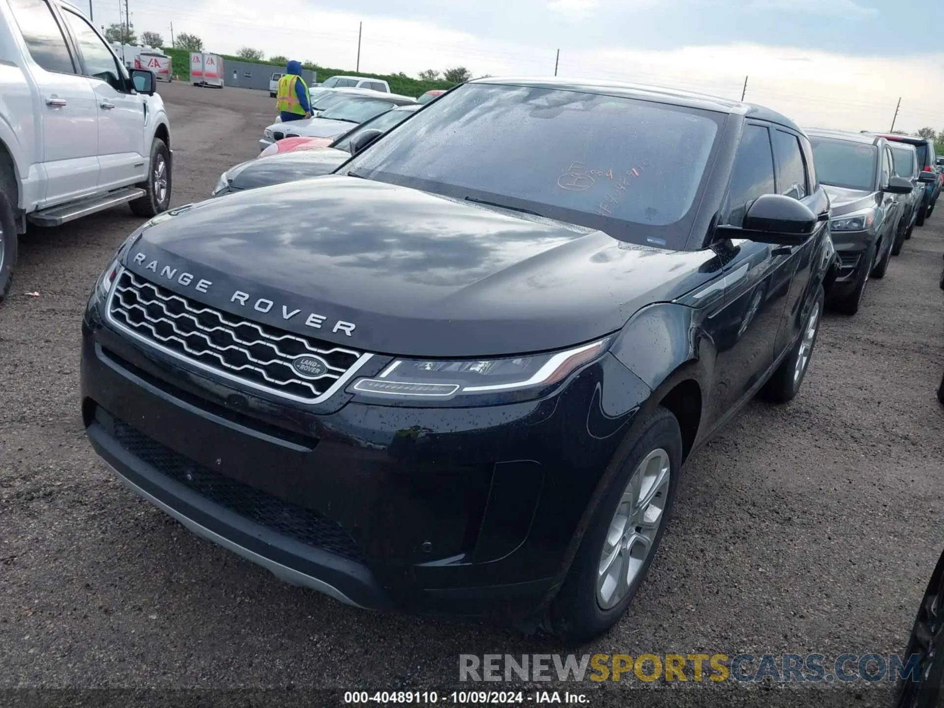 2 fotografías del automóvil dañado SALZJ2FX9MH136485 LAND ROVER RANGE ROVER EVOQUE 2021