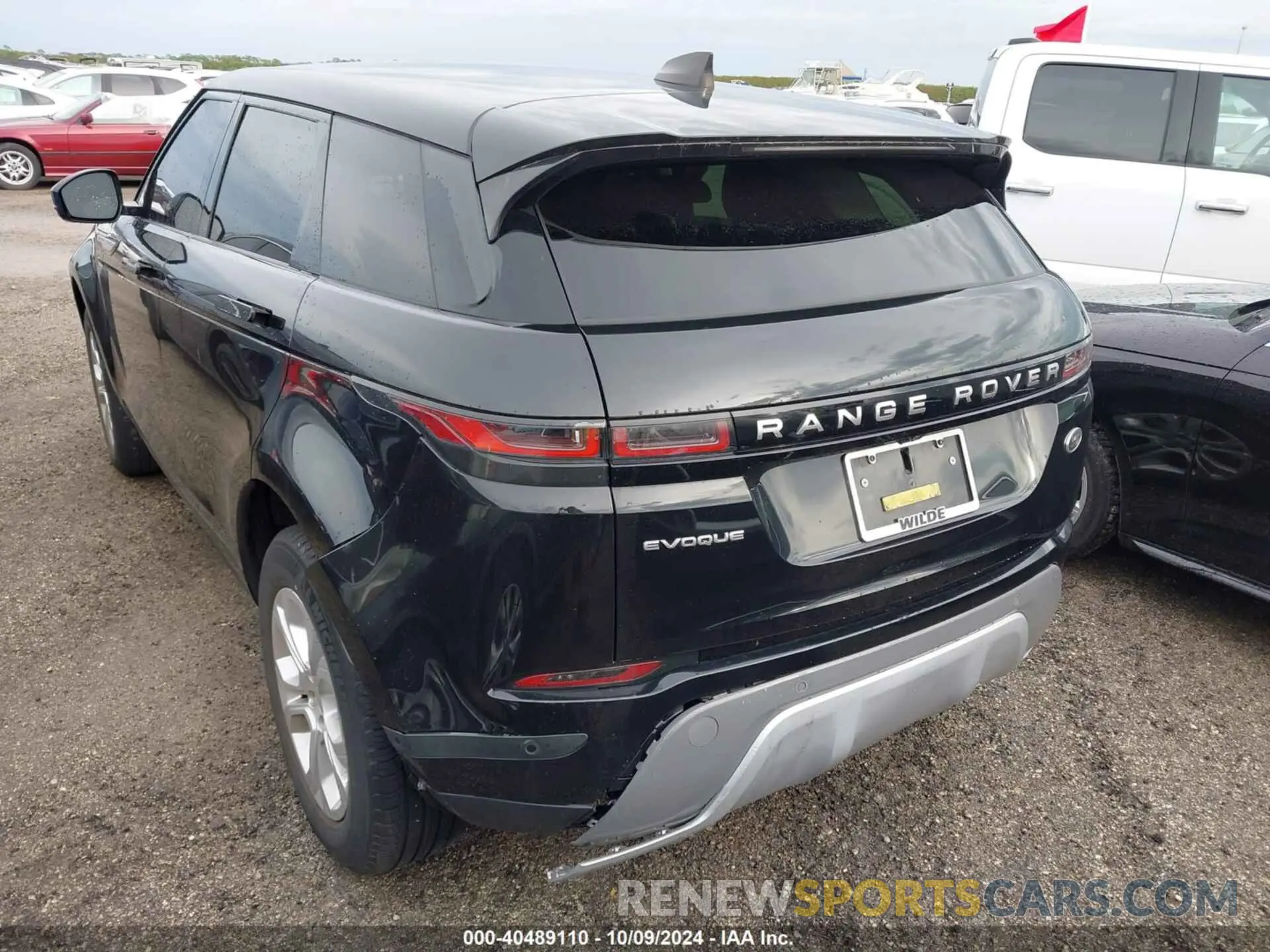 3 fotografías del automóvil dañado SALZJ2FX9MH136485 LAND ROVER RANGE ROVER EVOQUE 2021