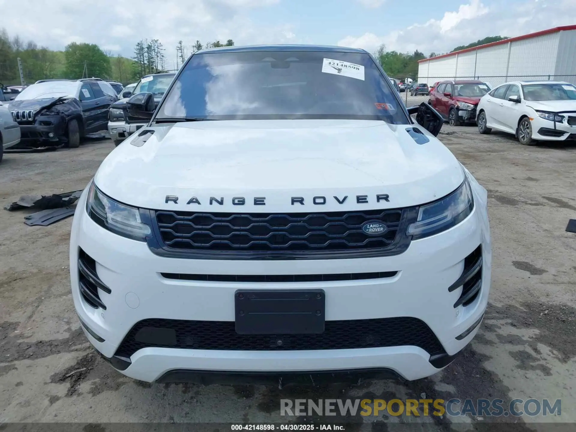 12 fotografías del automóvil dañado SALZL2FX8MH123737 LAND ROVER RANGE ROVER EVOQUE 2021