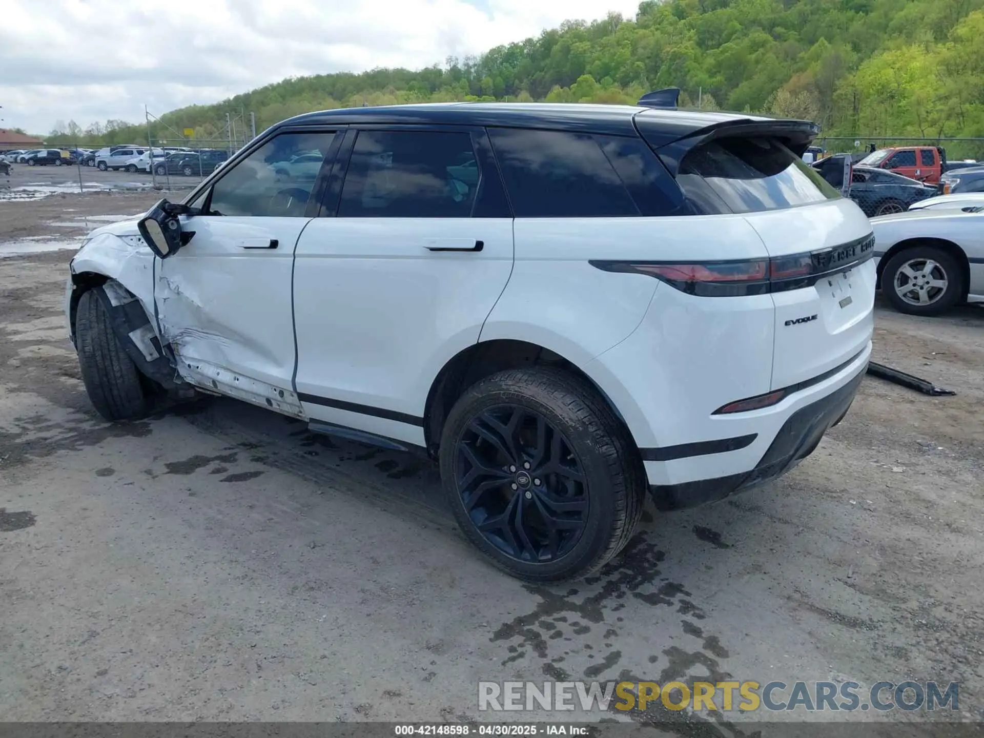 3 fotografías del automóvil dañado SALZL2FX8MH123737 LAND ROVER RANGE ROVER EVOQUE 2021