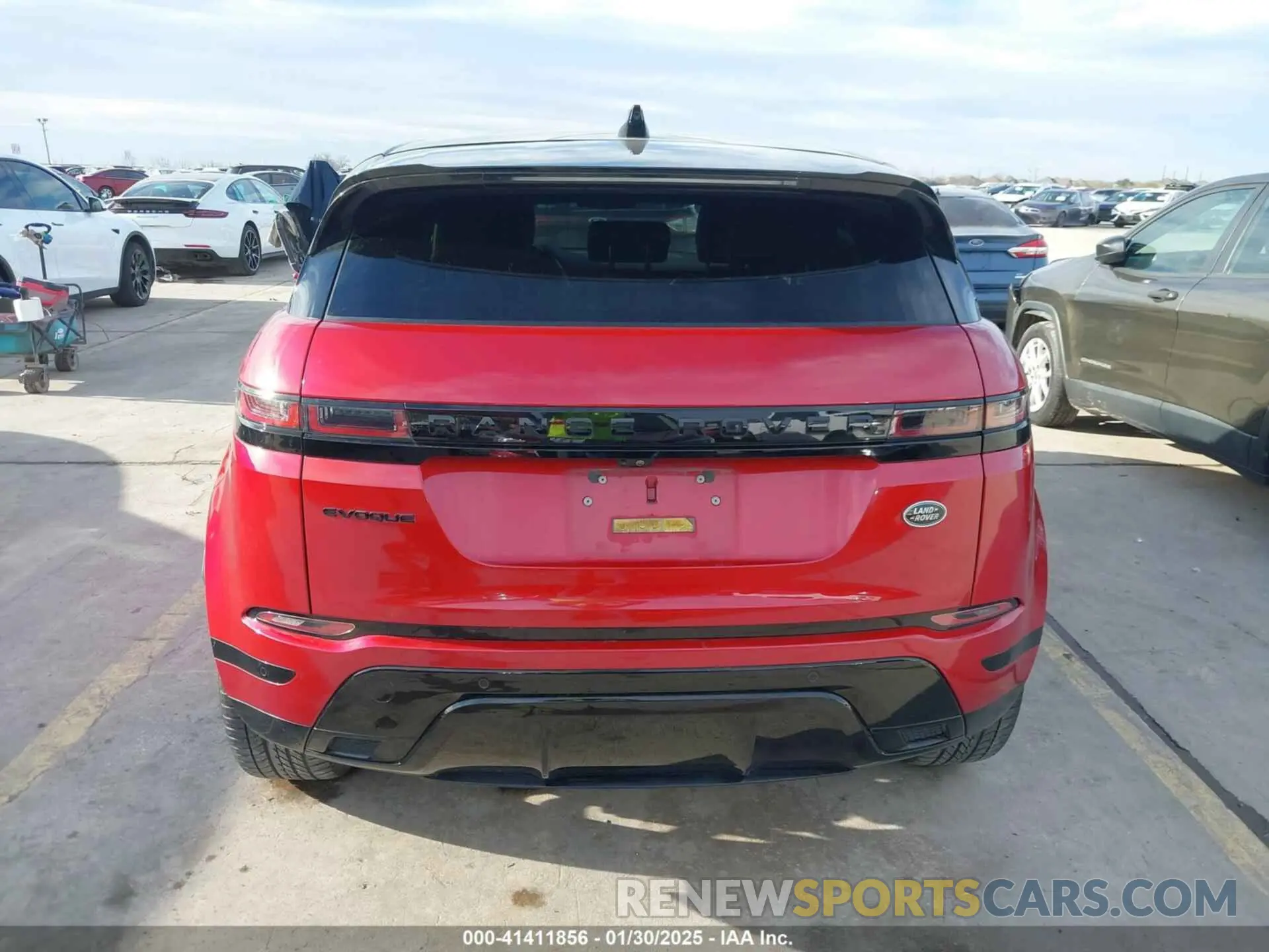17 fotografías del automóvil dañado SALZM2FX6MH155518 LAND ROVER RANGE ROVER EVOQUE 2021