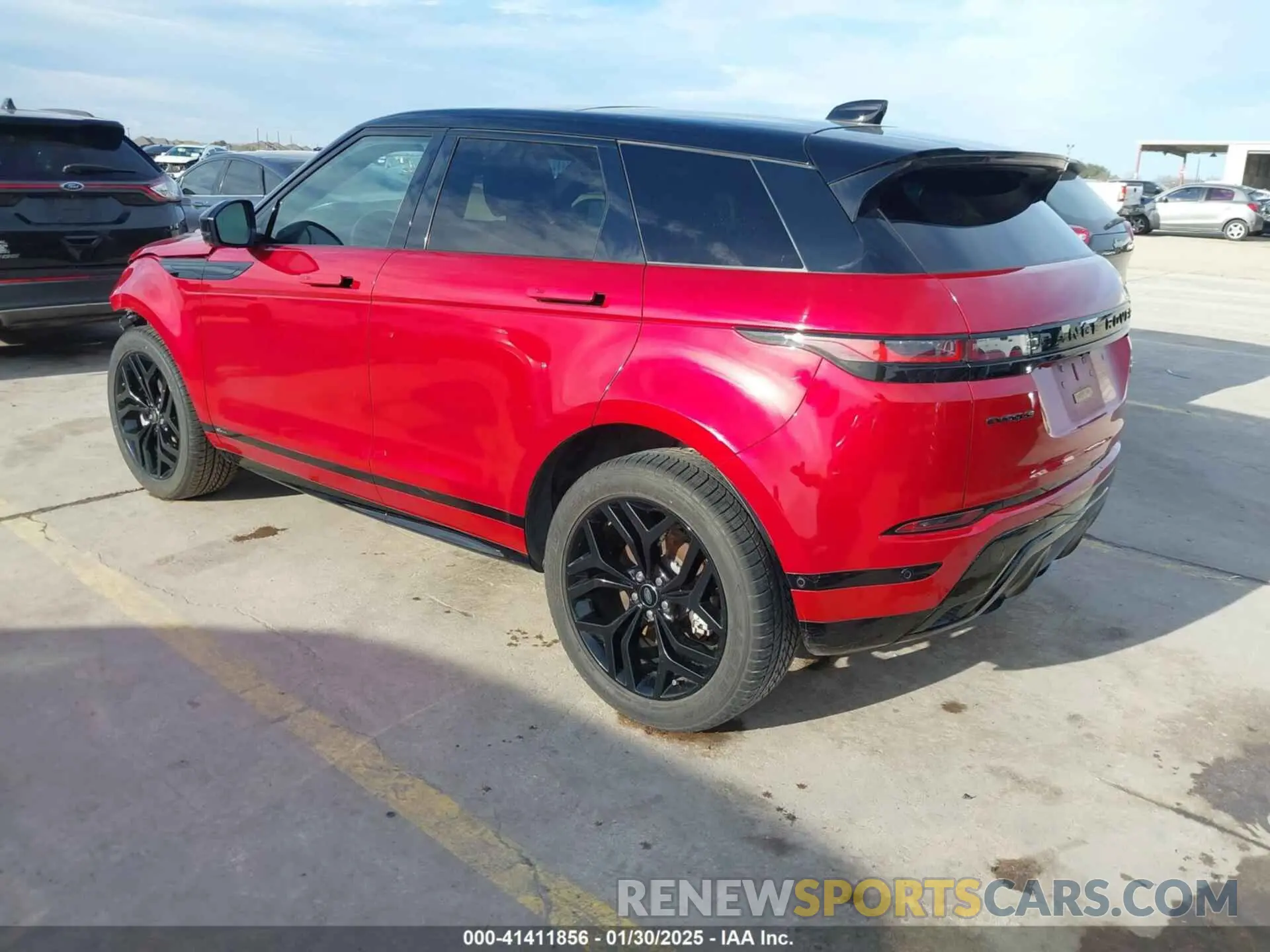 3 fotografías del automóvil dañado SALZM2FX6MH155518 LAND ROVER RANGE ROVER EVOQUE 2021