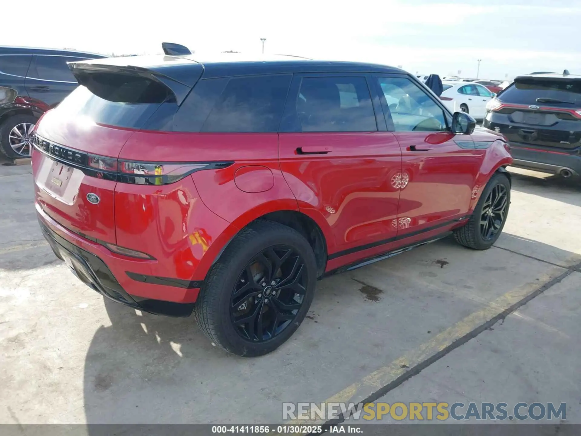 4 fotografías del automóvil dañado SALZM2FX6MH155518 LAND ROVER RANGE ROVER EVOQUE 2021