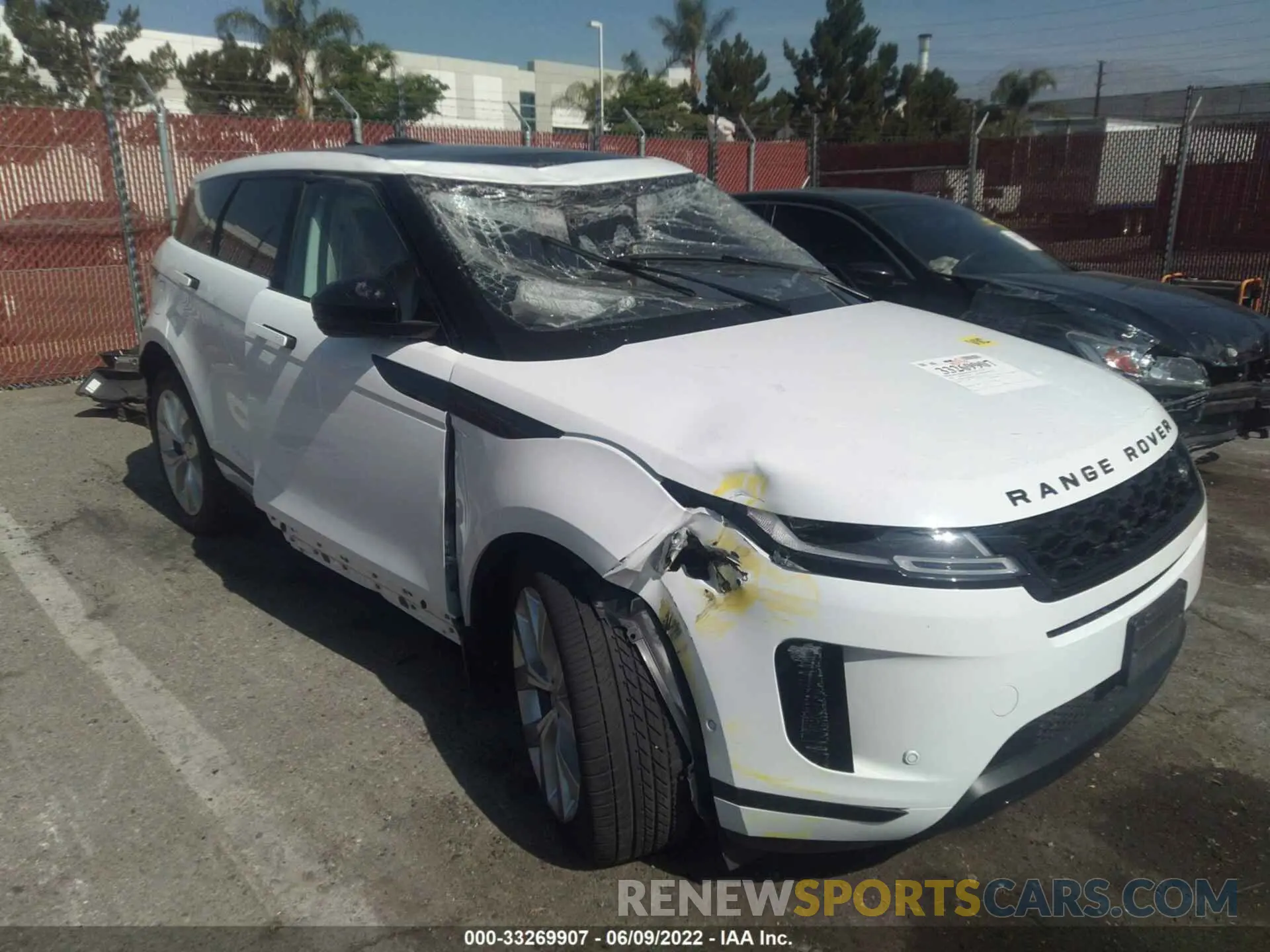 1 fotografías del automóvil dañado SALZP2FX7MH122969 LAND ROVER RANGE ROVER EVOQUE 2021