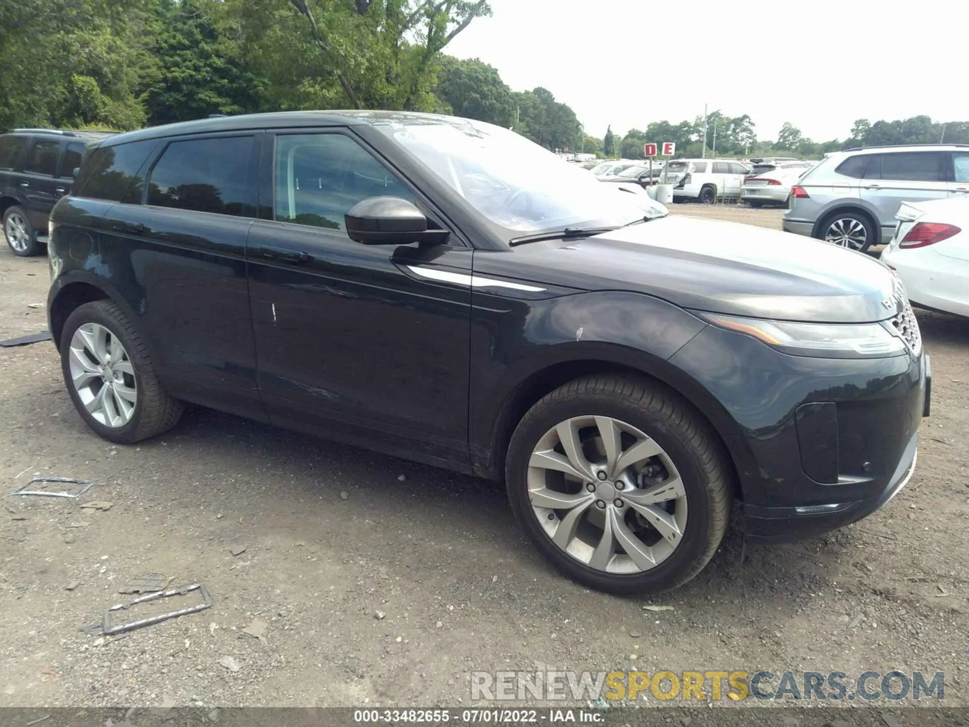 1 fotografías del automóvil dañado SALZP2FX8MH123628 LAND ROVER RANGE ROVER EVOQUE 2021