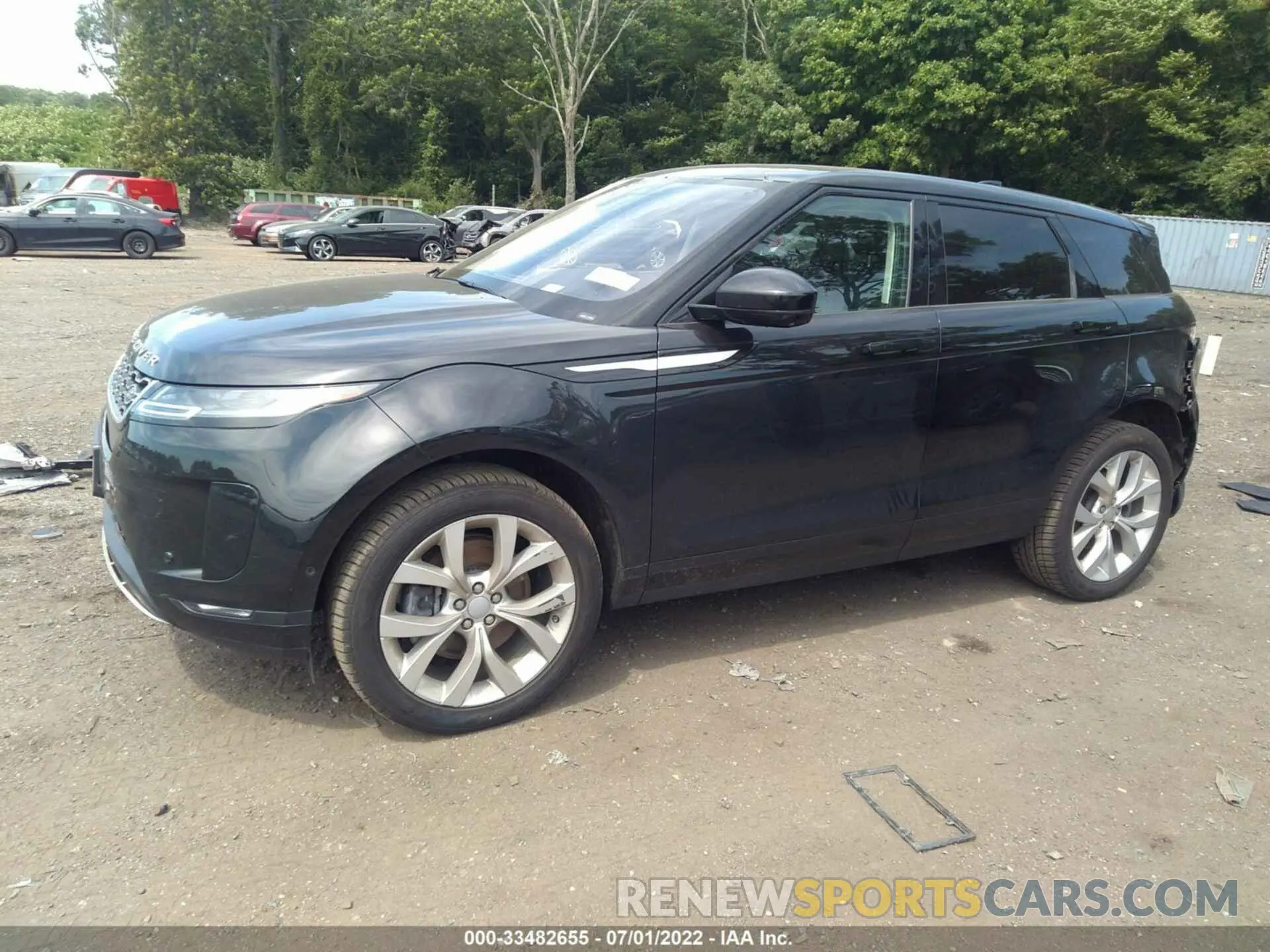 2 fotografías del automóvil dañado SALZP2FX8MH123628 LAND ROVER RANGE ROVER EVOQUE 2021