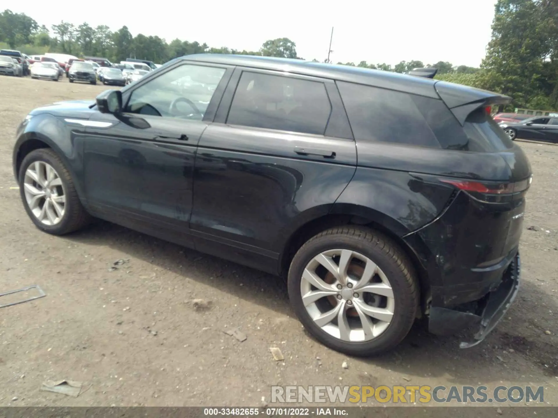 3 fotografías del automóvil dañado SALZP2FX8MH123628 LAND ROVER RANGE ROVER EVOQUE 2021