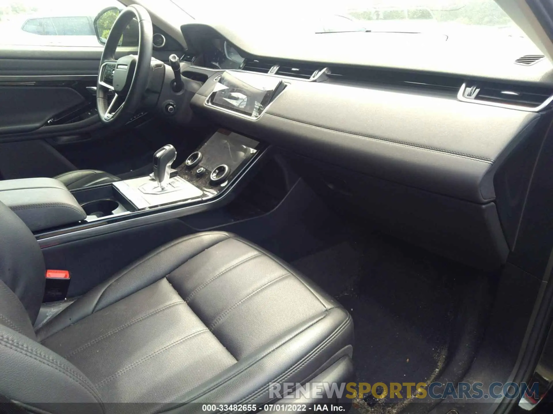 5 fotografías del automóvil dañado SALZP2FX8MH123628 LAND ROVER RANGE ROVER EVOQUE 2021