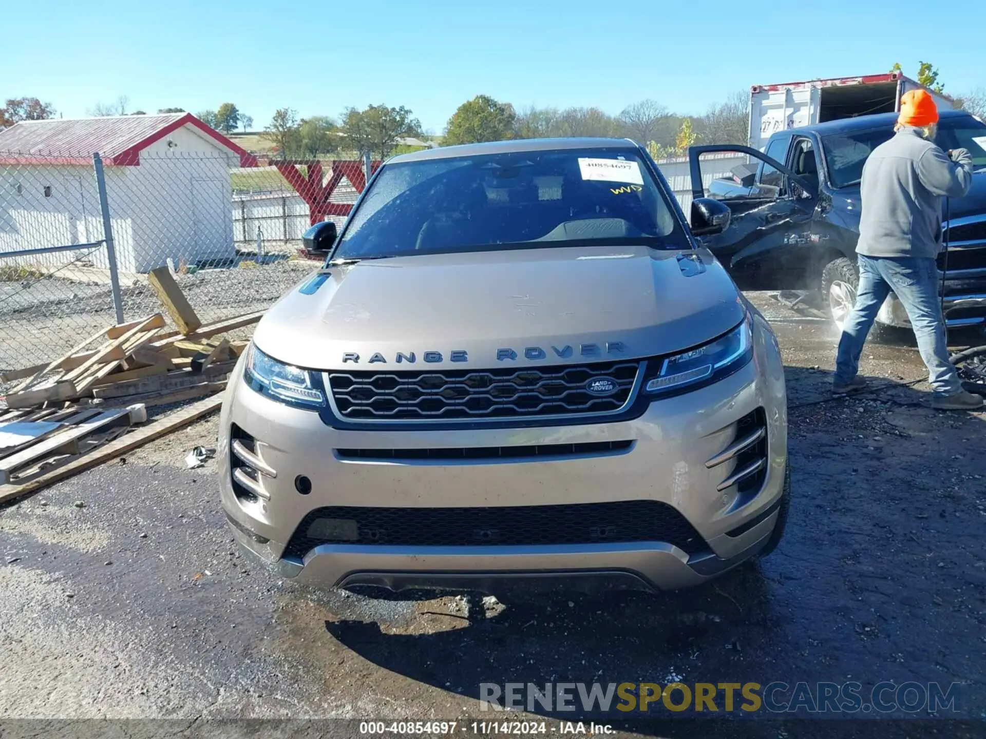 13 fotografías del automóvil dañado SALZT2FX1MH140279 LAND ROVER RANGE ROVER EVOQUE 2021
