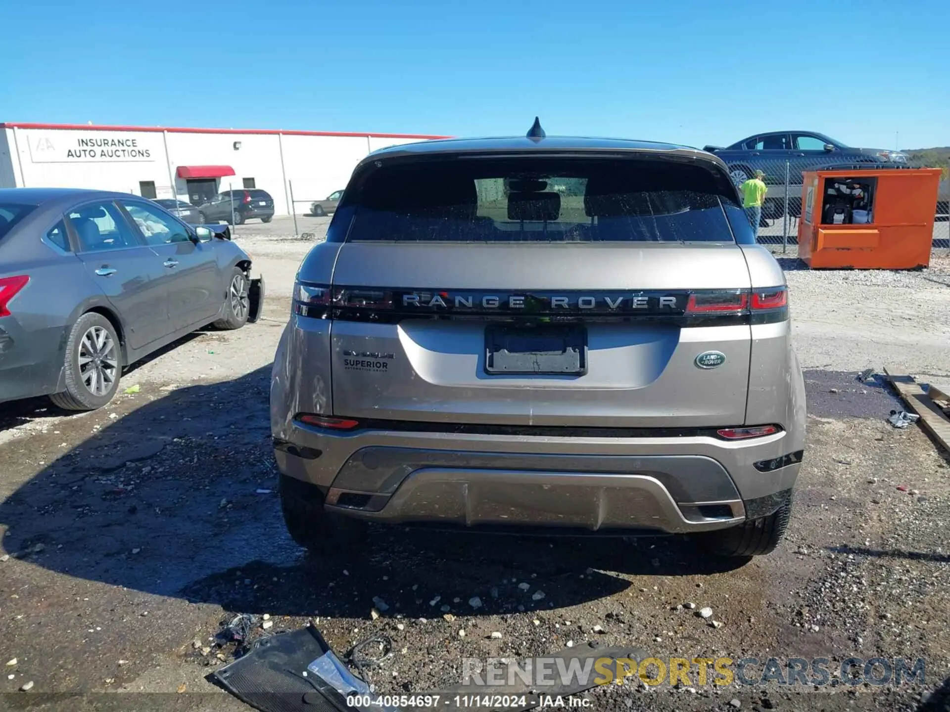 17 fotografías del automóvil dañado SALZT2FX1MH140279 LAND ROVER RANGE ROVER EVOQUE 2021