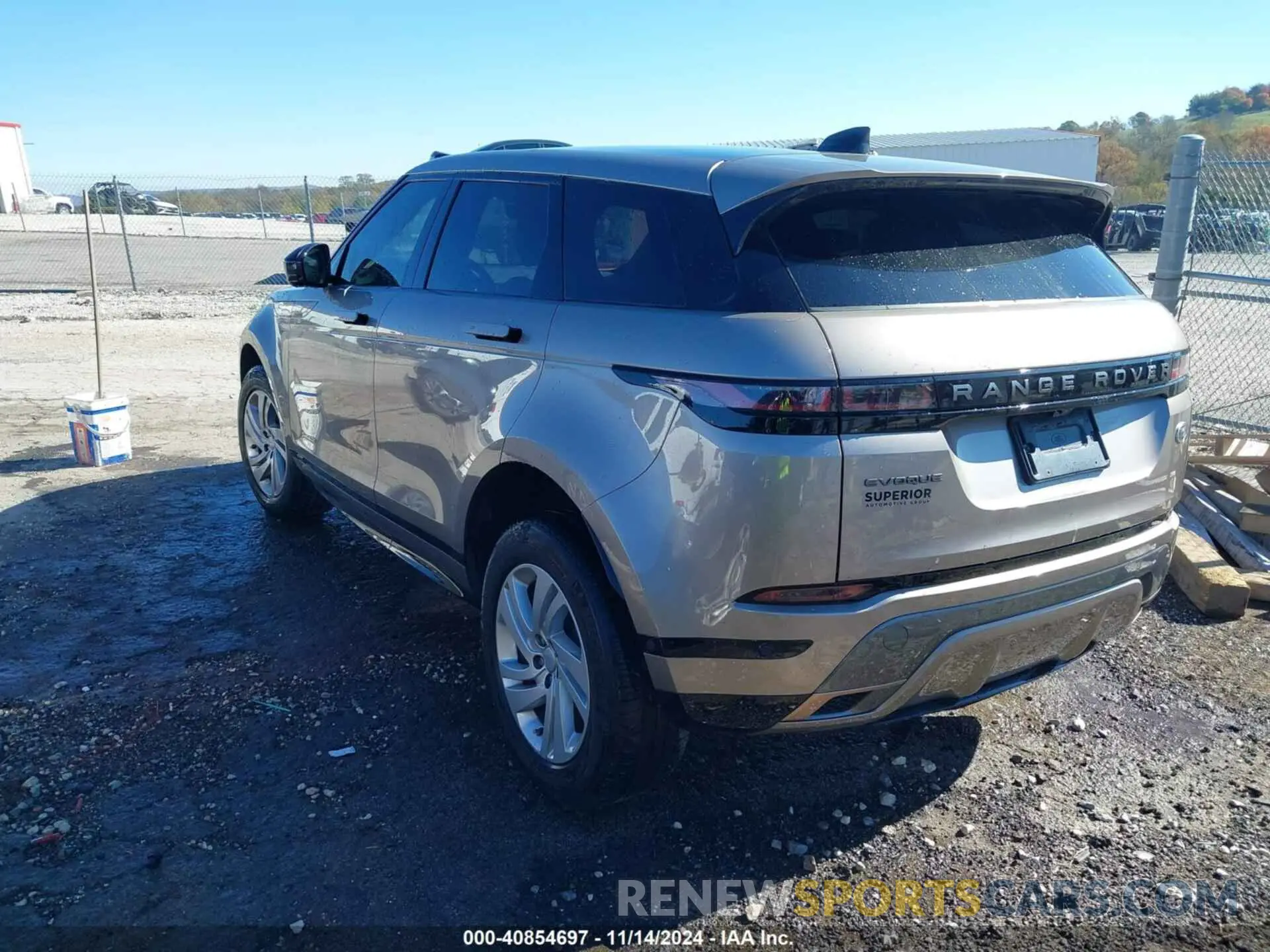 3 fotografías del automóvil dañado SALZT2FX1MH140279 LAND ROVER RANGE ROVER EVOQUE 2021