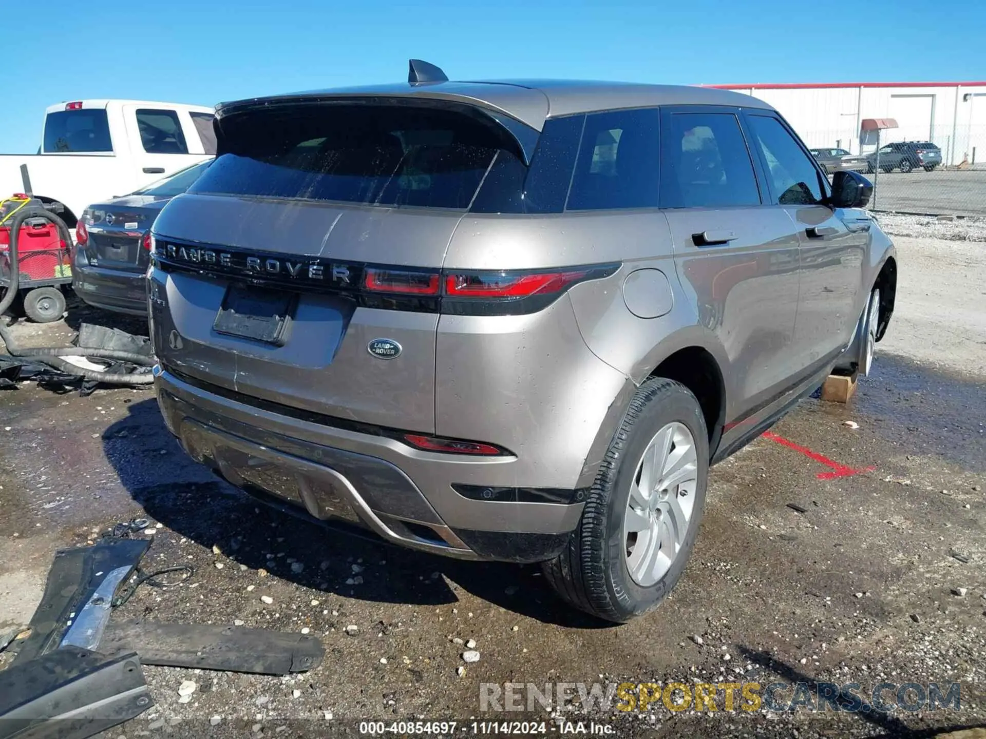 4 fotografías del automóvil dañado SALZT2FX1MH140279 LAND ROVER RANGE ROVER EVOQUE 2021