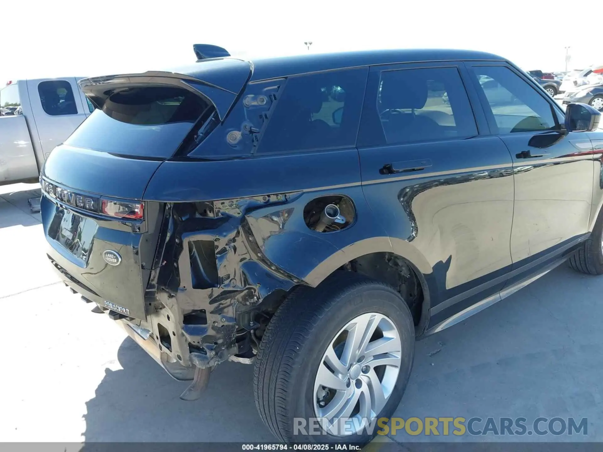 6 fotografías del automóvil dañado SALZT2FX1MH154750 LAND ROVER RANGE ROVER EVOQUE 2021