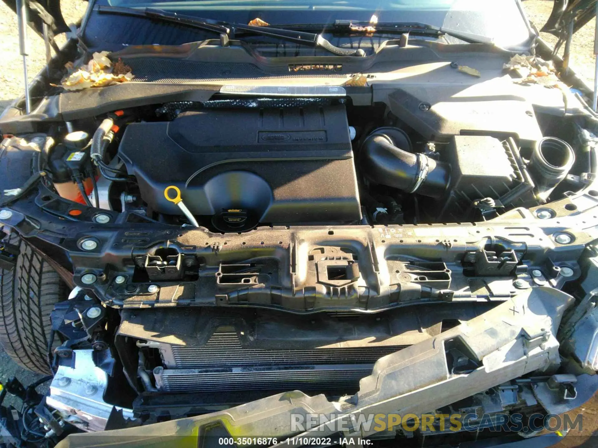 10 fotografías del automóvil dañado SALZL2FXXNH164923 LAND ROVER RANGE ROVER EVOQUE 2022
