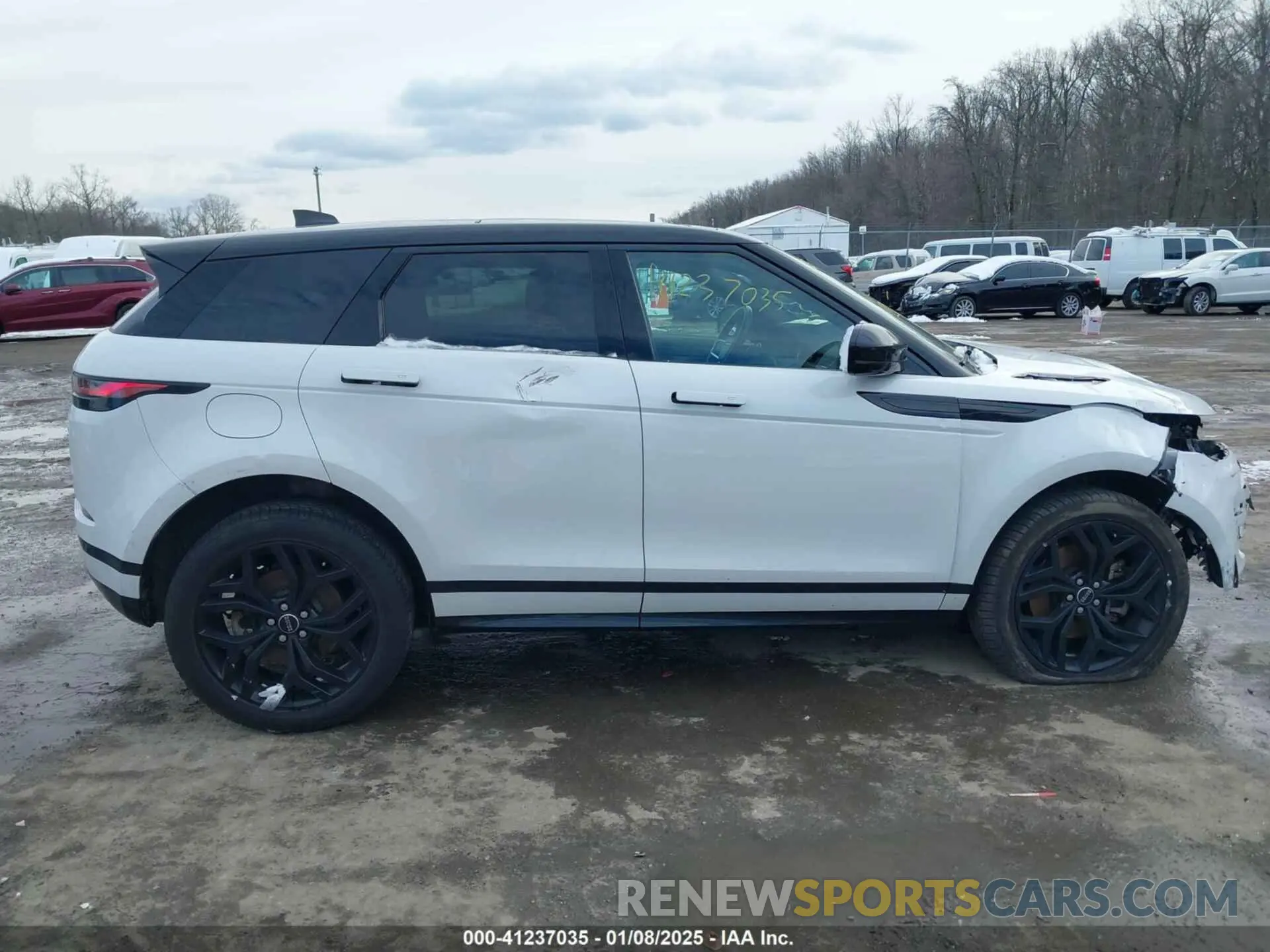 13 fotografías del automóvil dañado SALZT2FX7NH175197 LAND ROVER RANGE ROVER EVOQUE 2022