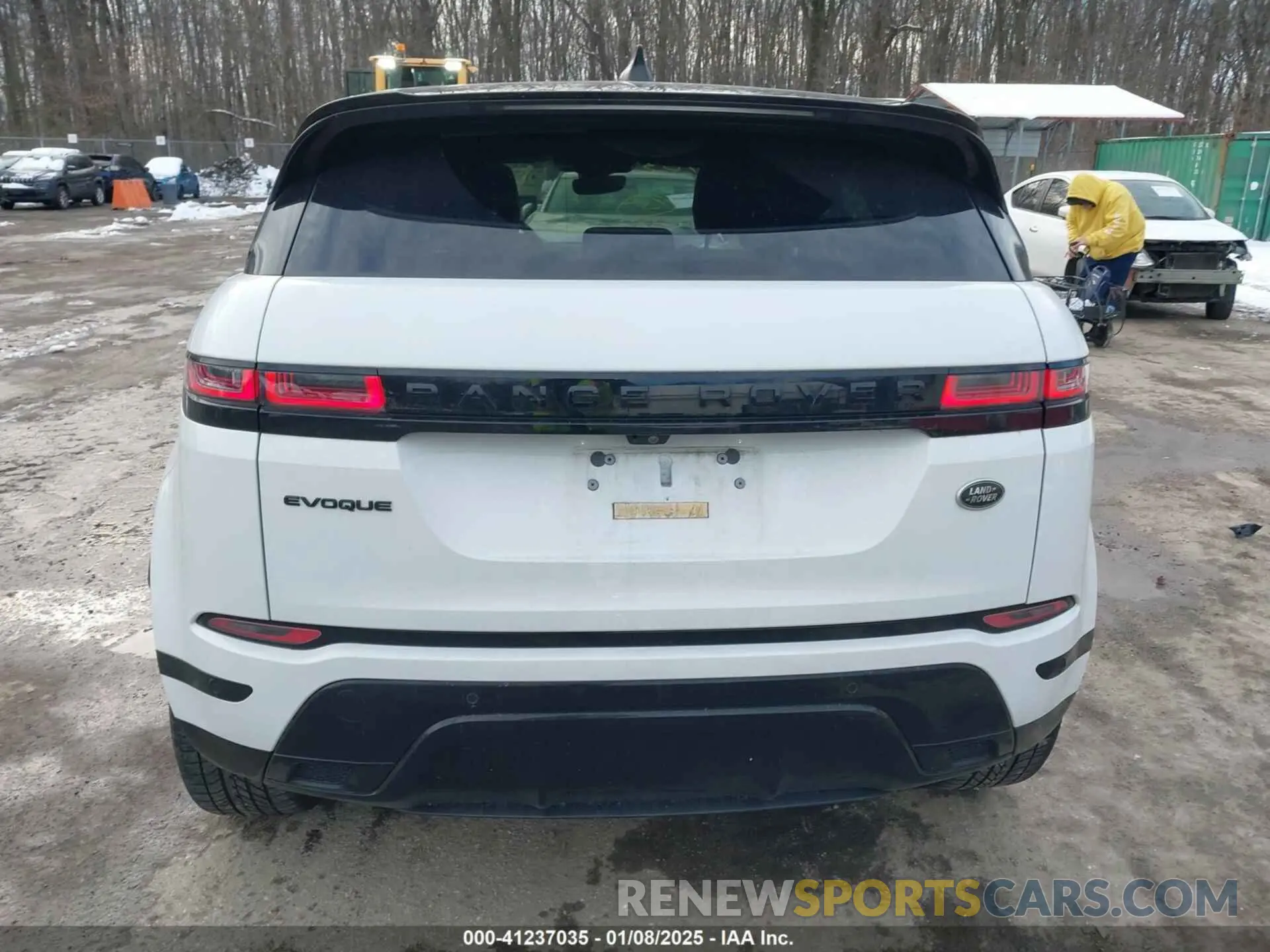 16 fotografías del automóvil dañado SALZT2FX7NH175197 LAND ROVER RANGE ROVER EVOQUE 2022