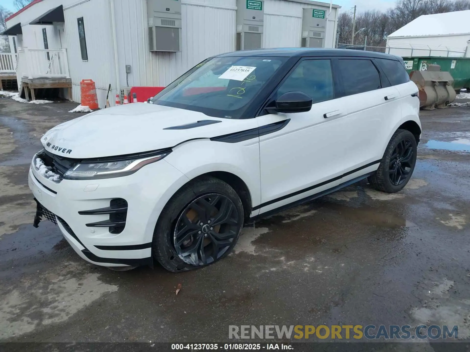2 fotografías del automóvil dañado SALZT2FX7NH175197 LAND ROVER RANGE ROVER EVOQUE 2022