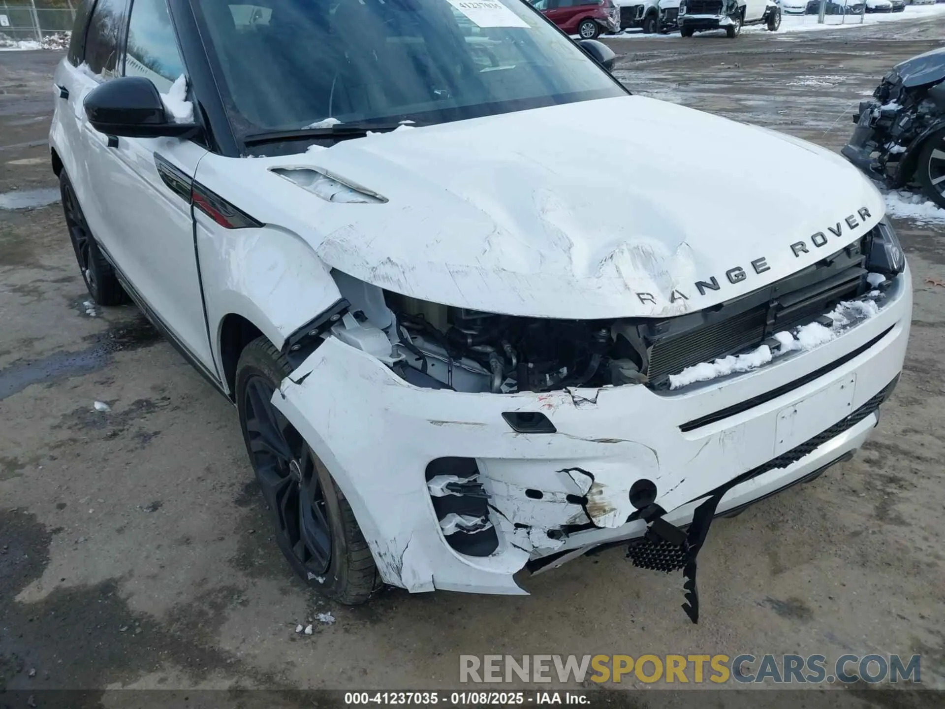 6 fotografías del automóvil dañado SALZT2FX7NH175197 LAND ROVER RANGE ROVER EVOQUE 2022