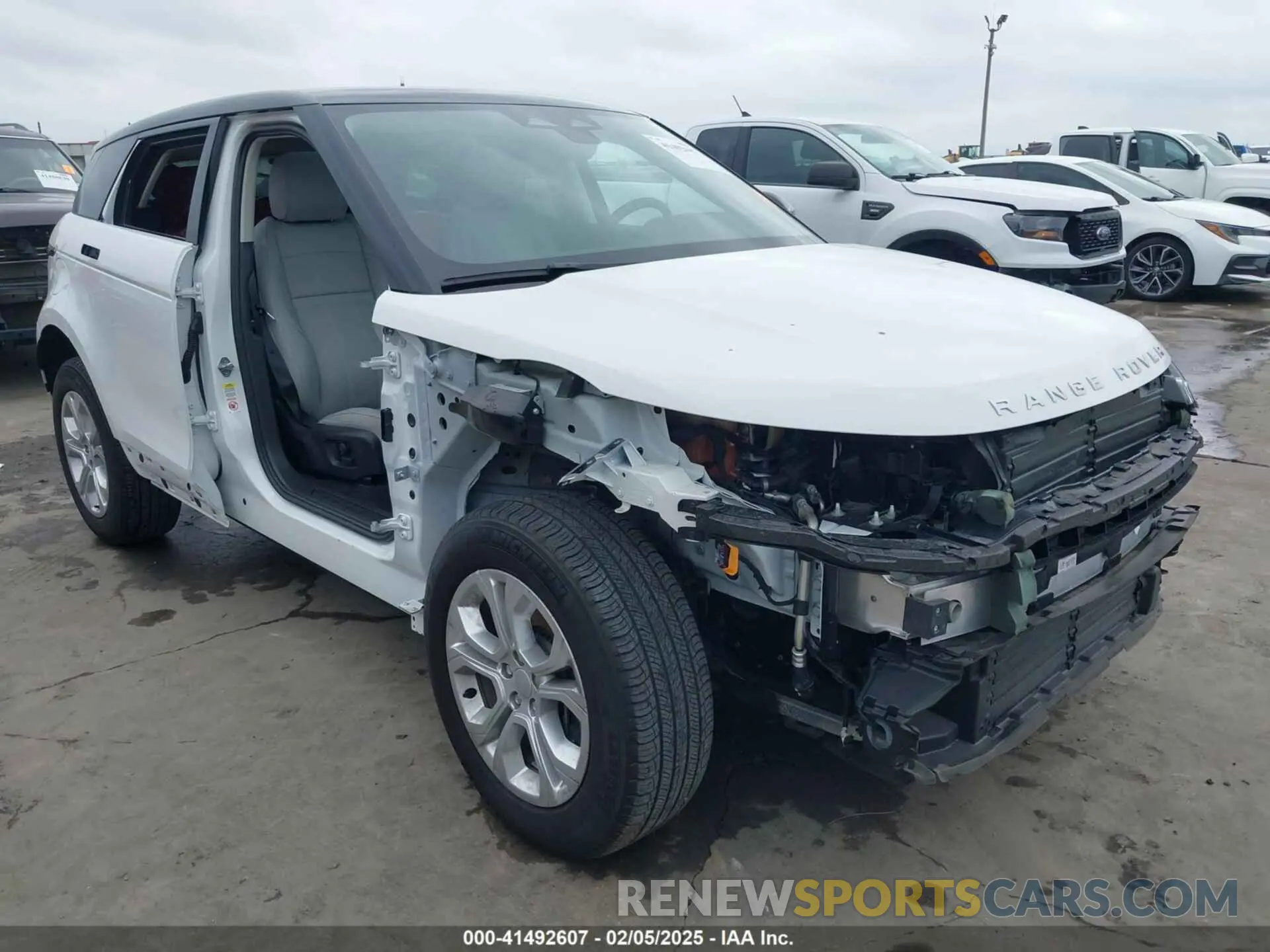 1 fotografías del automóvil dañado SALZJ2FX1PH206131 LAND ROVER RANGE ROVER EVOQUE 2023