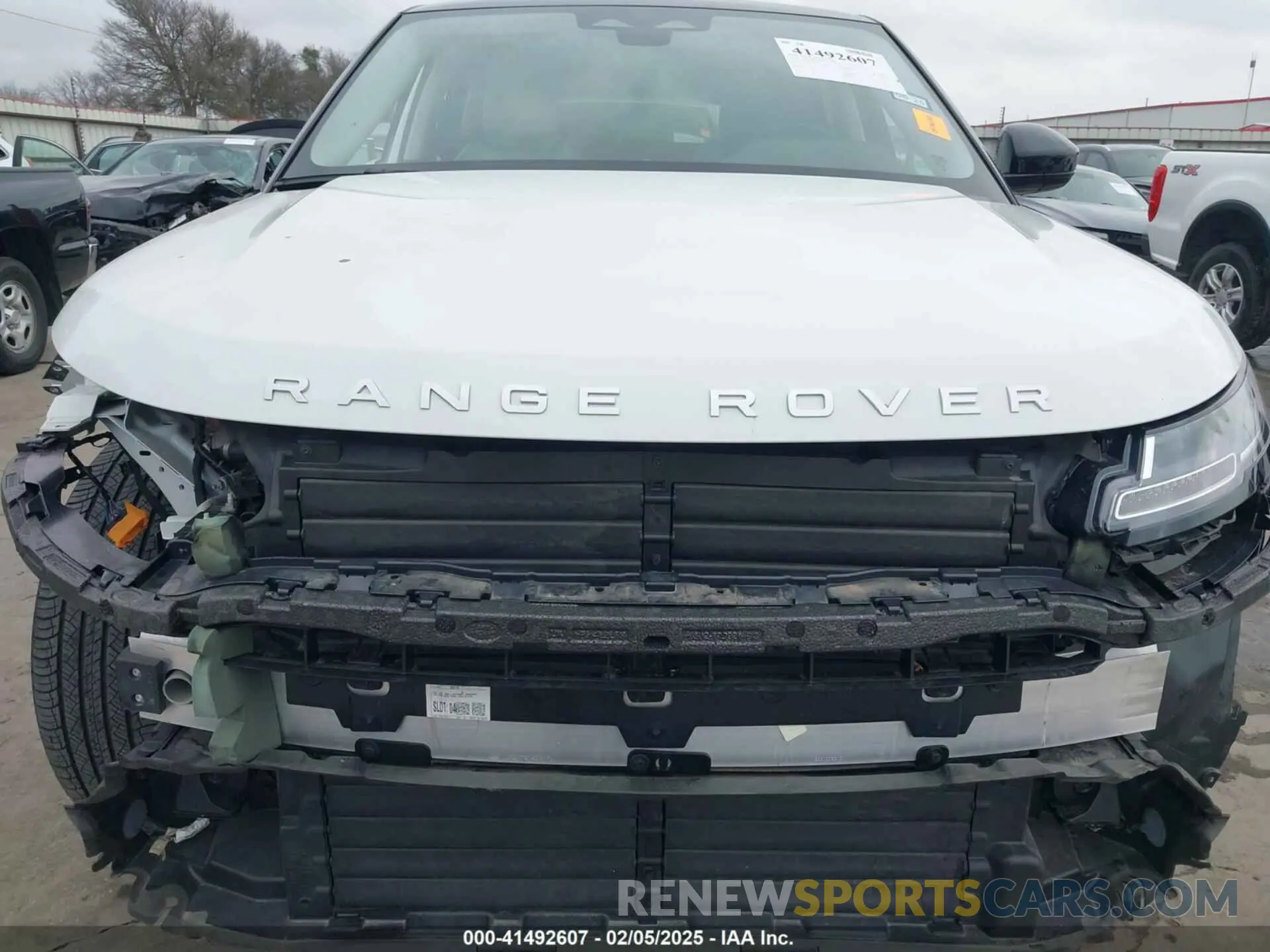18 fotografías del automóvil dañado SALZJ2FX1PH206131 LAND ROVER RANGE ROVER EVOQUE 2023