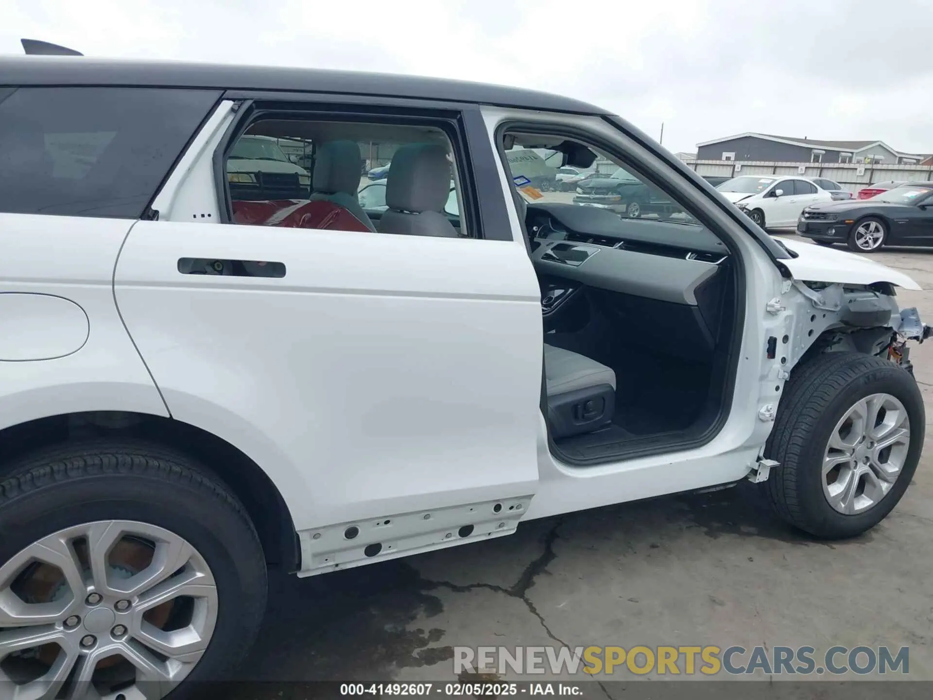 6 fotografías del automóvil dañado SALZJ2FX1PH206131 LAND ROVER RANGE ROVER EVOQUE 2023