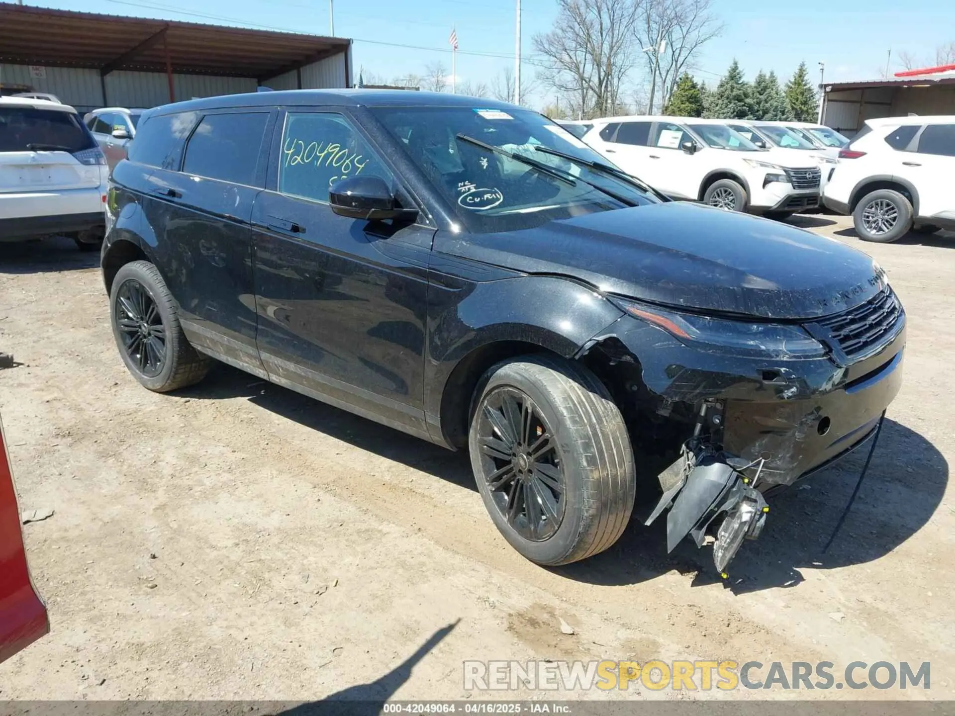 1 fotografías del automóvil dañado SALZJ2FX1RH259334 LAND ROVER RANGE ROVER EVOQUE 2024