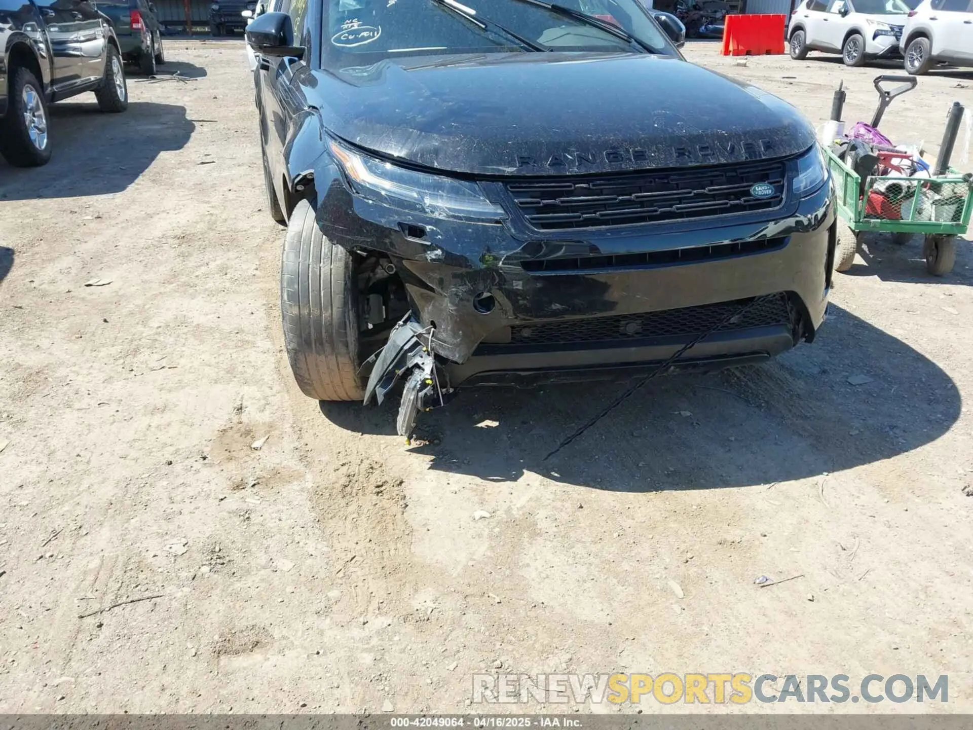 6 fotografías del automóvil dañado SALZJ2FX1RH259334 LAND ROVER RANGE ROVER EVOQUE 2024