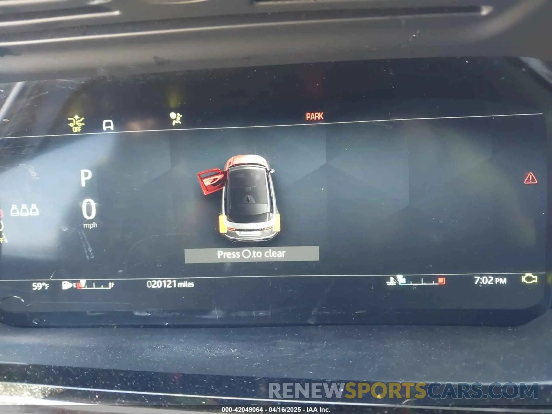 7 fotografías del automóvil dañado SALZJ2FX1RH259334 LAND ROVER RANGE ROVER EVOQUE 2024