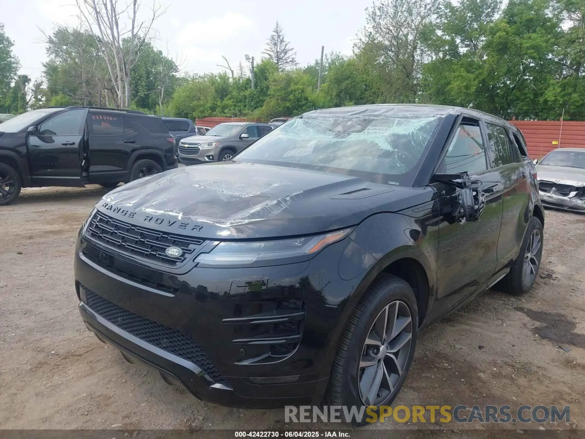 6 fotografías del automóvil dañado SALZL2FX4RH251271 LAND ROVER RANGE ROVER EVOQUE 2024