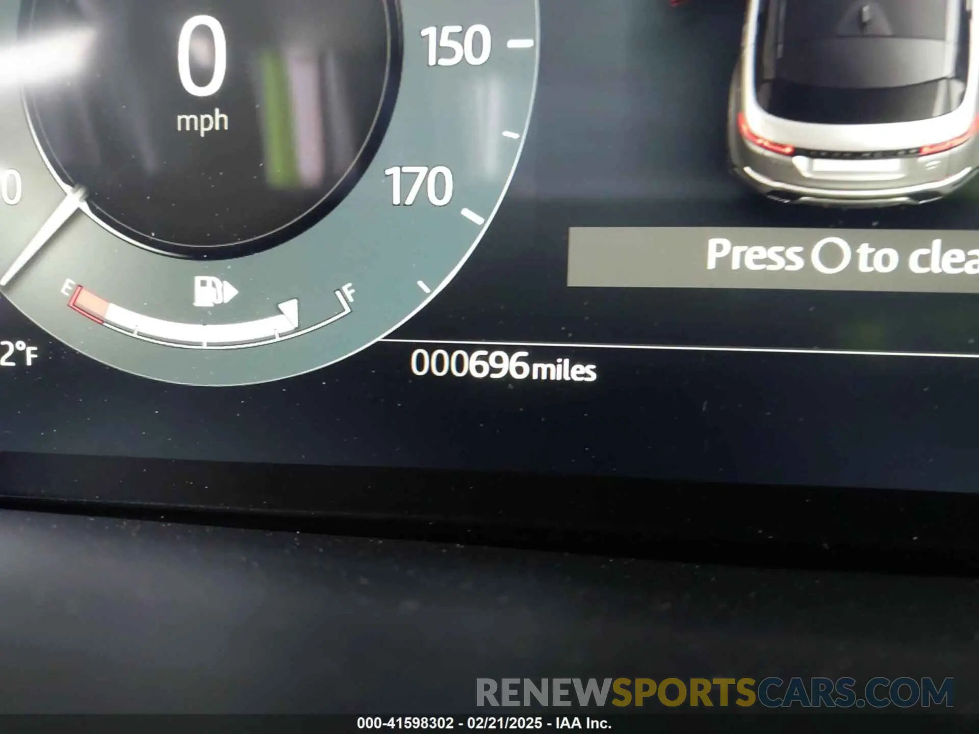 7 fotografías del automóvil dañado SALZL2FX5SH265606 LAND ROVER RANGE ROVER EVOQUE 2025
