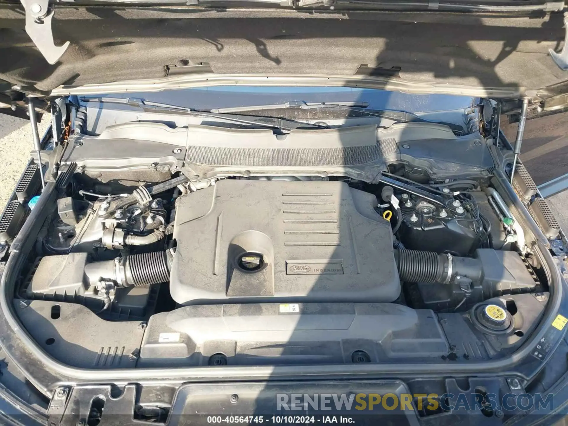 10 fotografías del automóvil dañado SALWG2RU9KA862050 LAND ROVER RANGE ROVER SPORT 2019