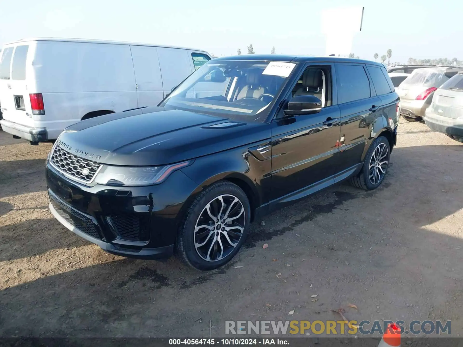 2 fotografías del automóvil dañado SALWG2RU9KA862050 LAND ROVER RANGE ROVER SPORT 2019