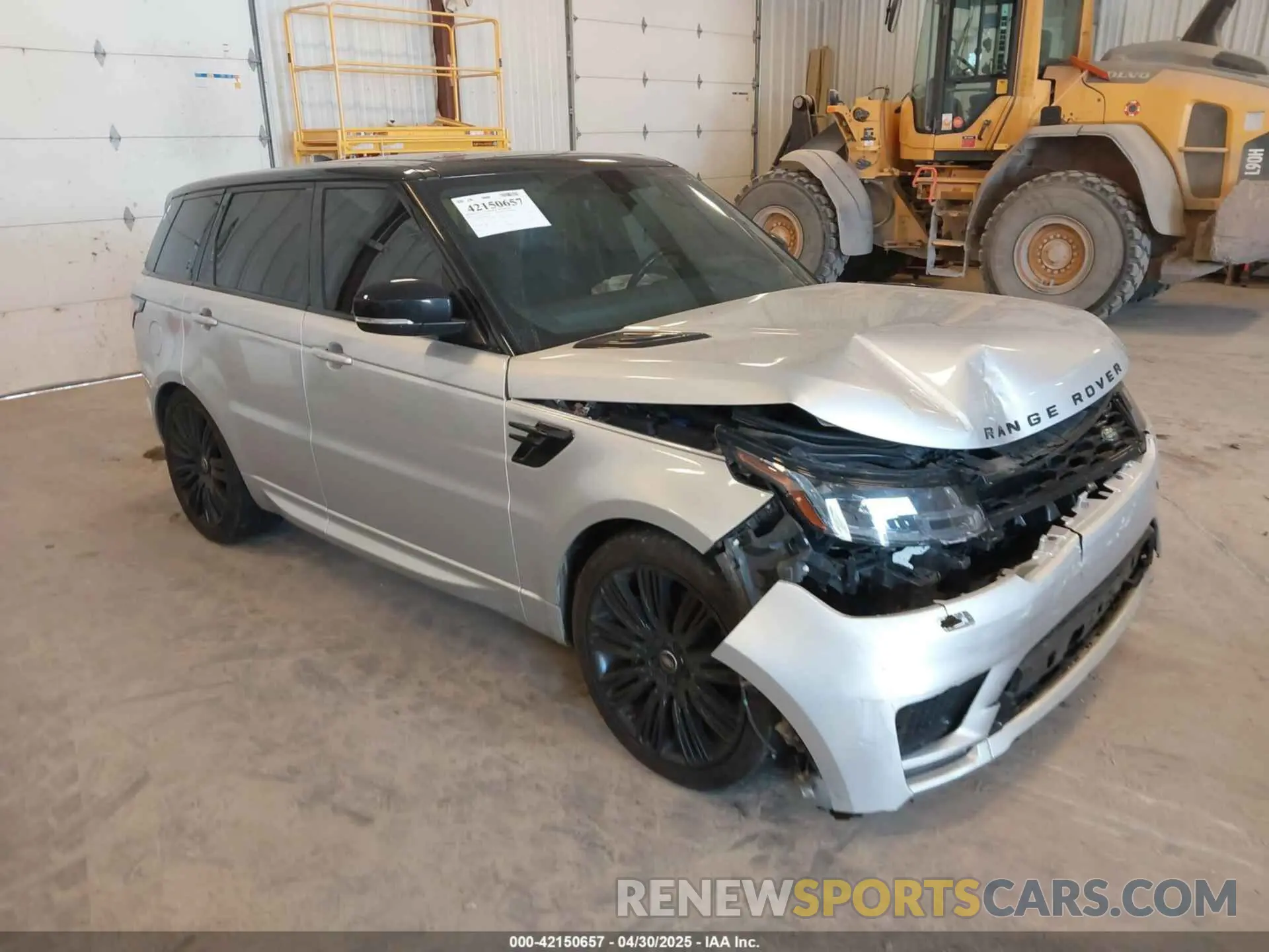 1 fotografías del automóvil dañado SALWR2RE2KA817194 LAND ROVER RANGE ROVER SPORT 2019