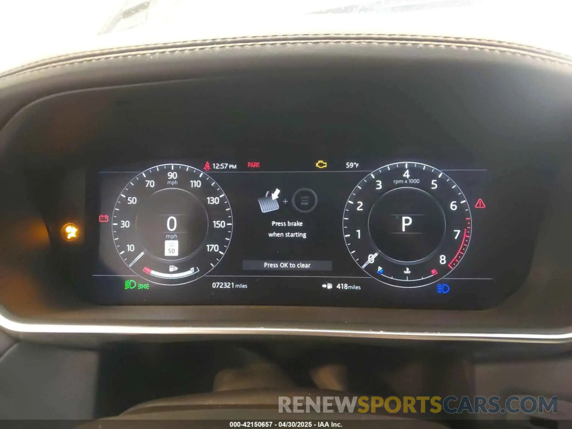 7 fotografías del automóvil dañado SALWR2RE2KA817194 LAND ROVER RANGE ROVER SPORT 2019
