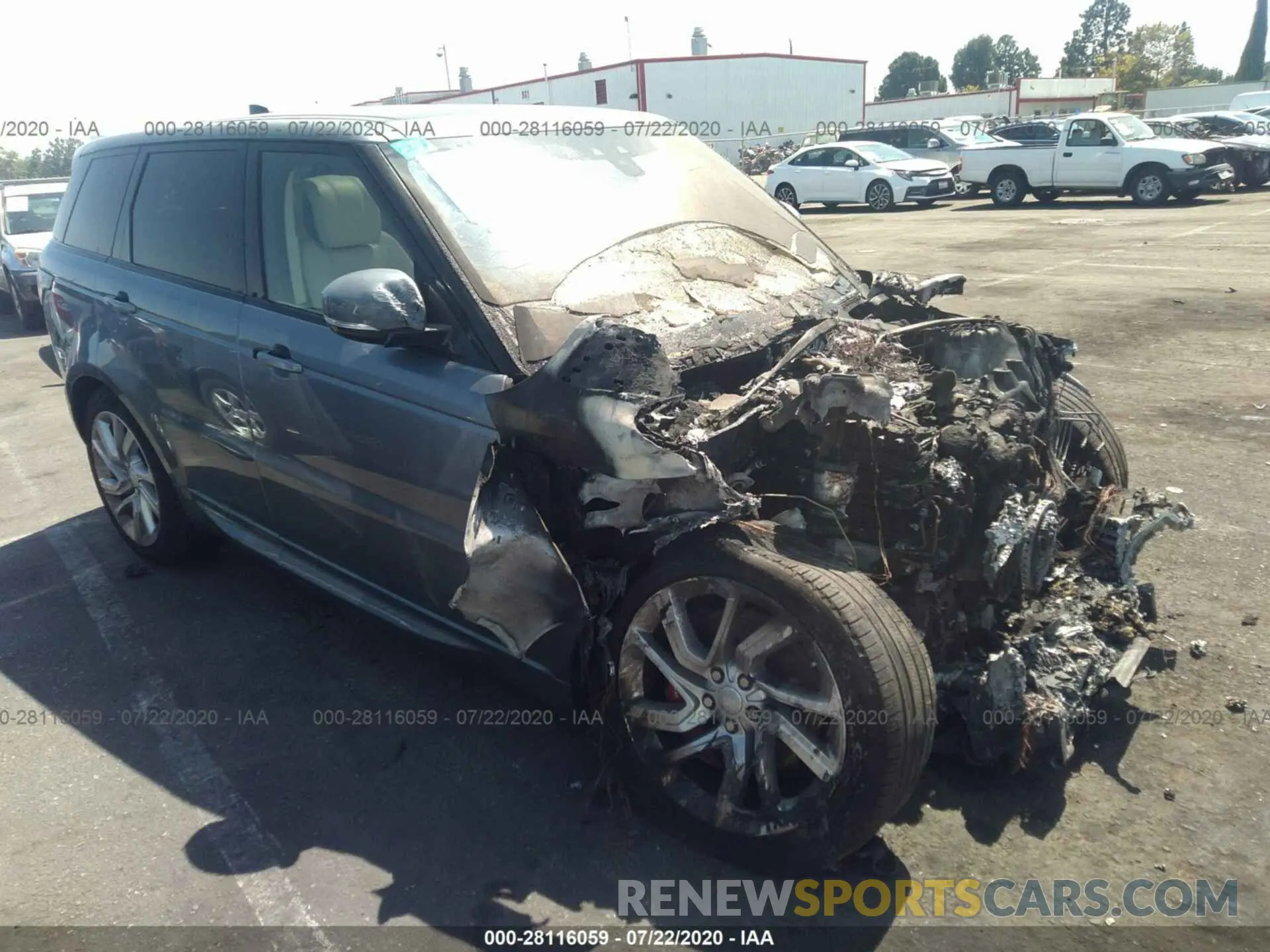 1 fotografías del automóvil dañado SALWR2RE2KA857159 LAND ROVER RANGE ROVER SPORT 2019