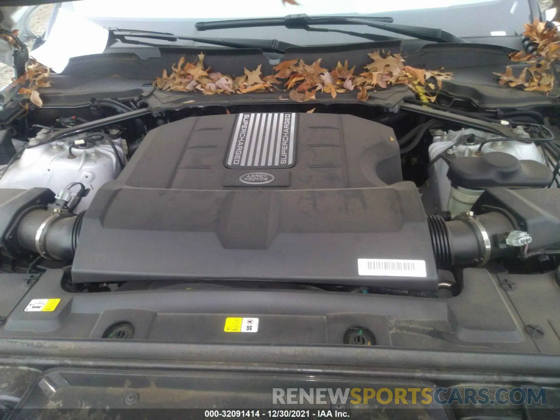 10 fotografías del automóvil dañado SALWR2RE4KA855462 LAND ROVER RANGE ROVER SPORT 2019