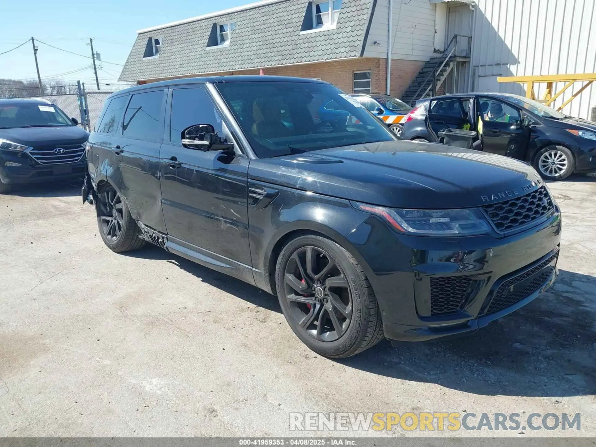 1 fotografías del automóvil dañado SALWR2RE5KA855423 LAND ROVER RANGE ROVER SPORT 2019