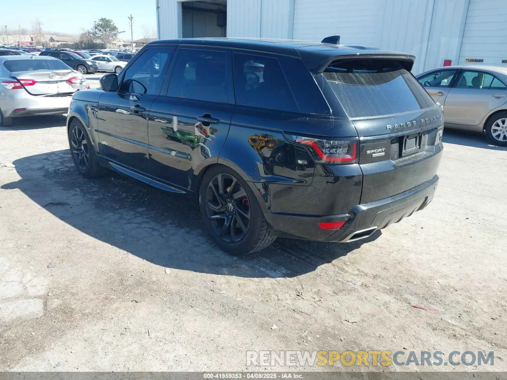 3 fotografías del automóvil dañado SALWR2RE5KA855423 LAND ROVER RANGE ROVER SPORT 2019