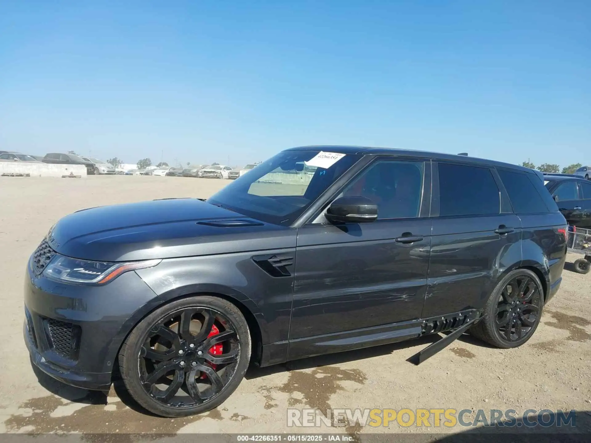 14 fotografías del automóvil dañado SALWR2RE6KA851607 LAND ROVER RANGE ROVER SPORT 2019
