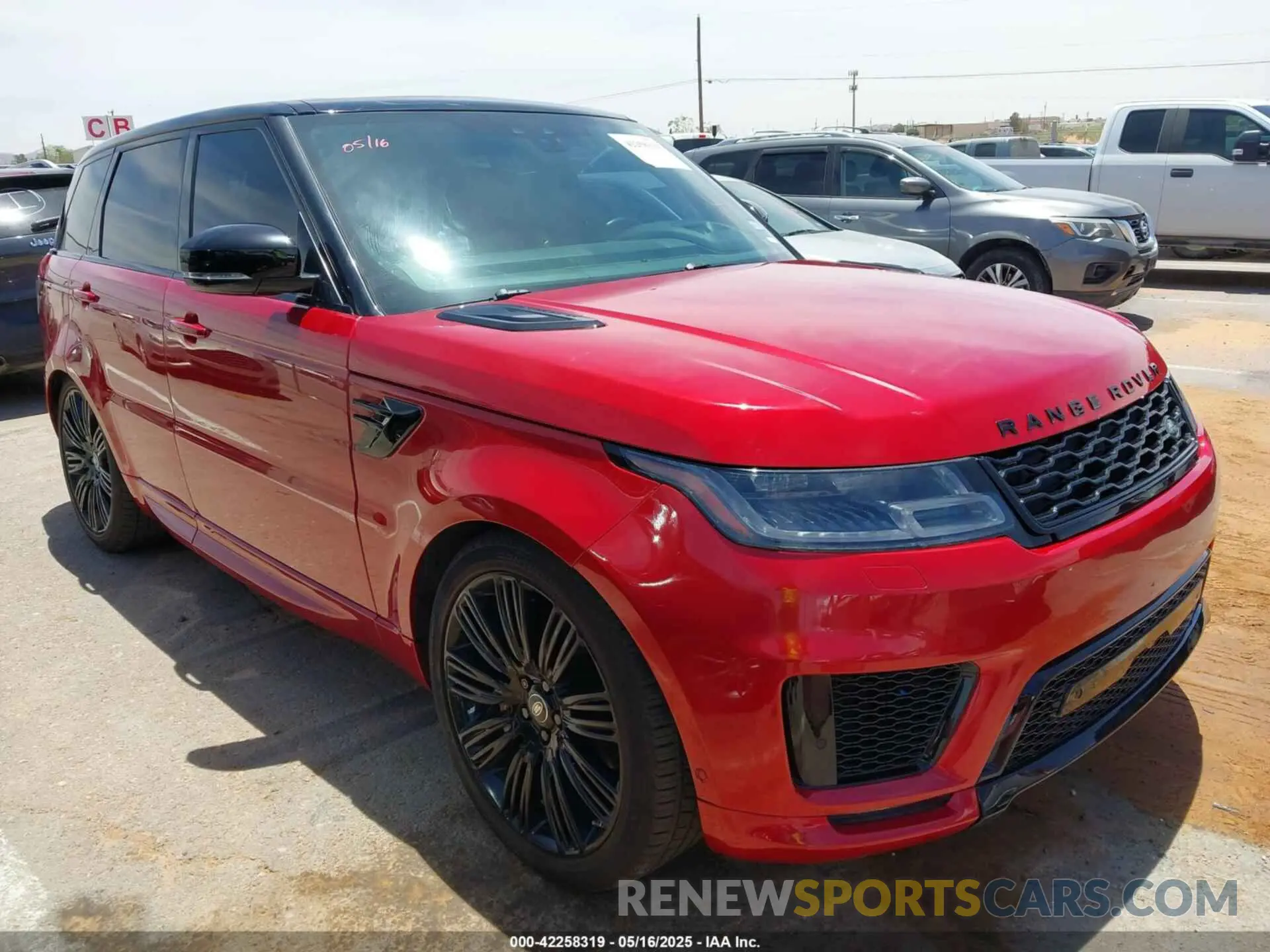 1 fotografías del automóvil dañado SALWR2RE7KA840941 LAND ROVER RANGE ROVER SPORT 2019
