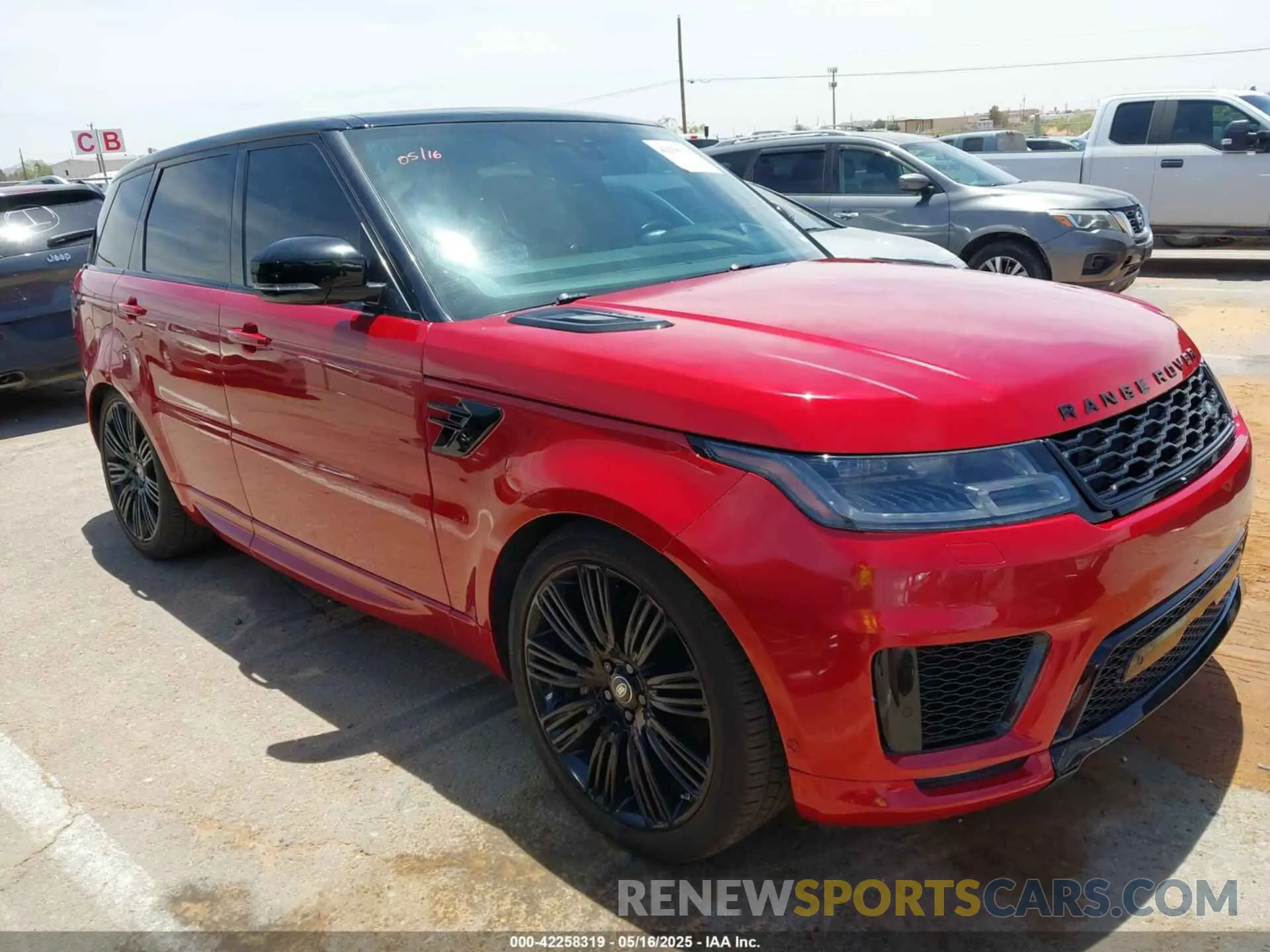 13 fotografías del automóvil dañado SALWR2RE7KA840941 LAND ROVER RANGE ROVER SPORT 2019