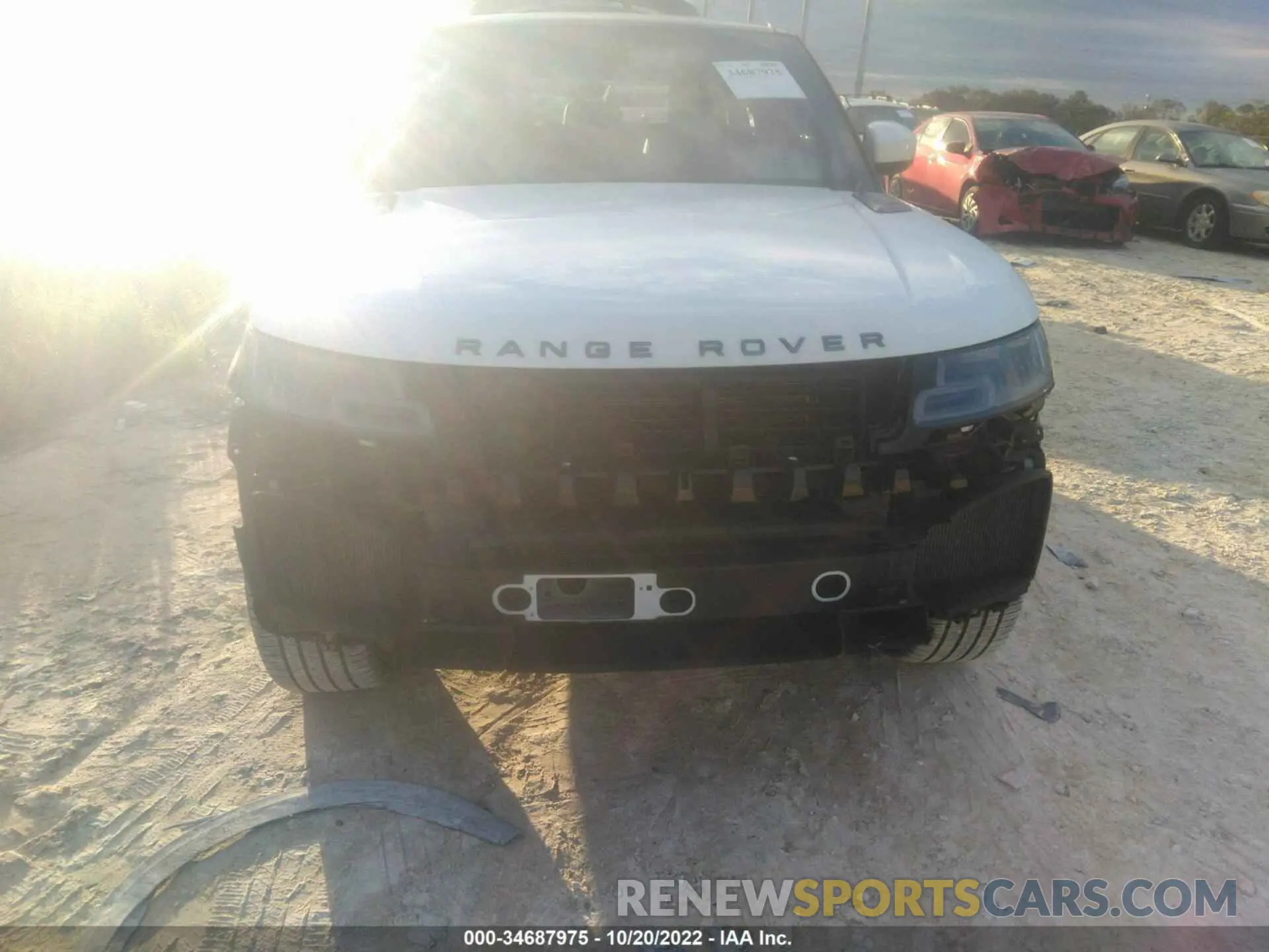 6 fotografías del automóvil dañado SALWR2RE7KA871588 LAND ROVER RANGE ROVER SPORT 2019