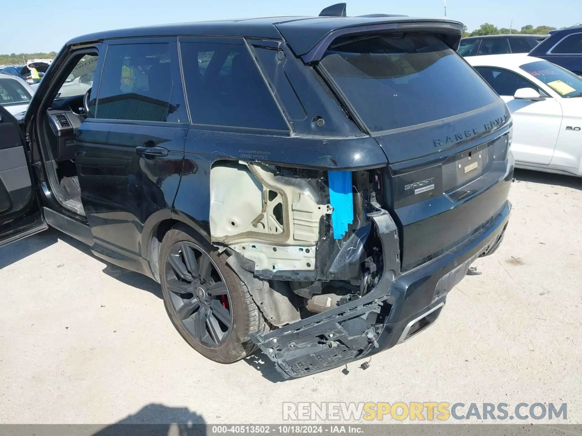 6 fotografías del automóvil dañado SALWR2RE9KA842125 LAND ROVER RANGE ROVER SPORT 2019